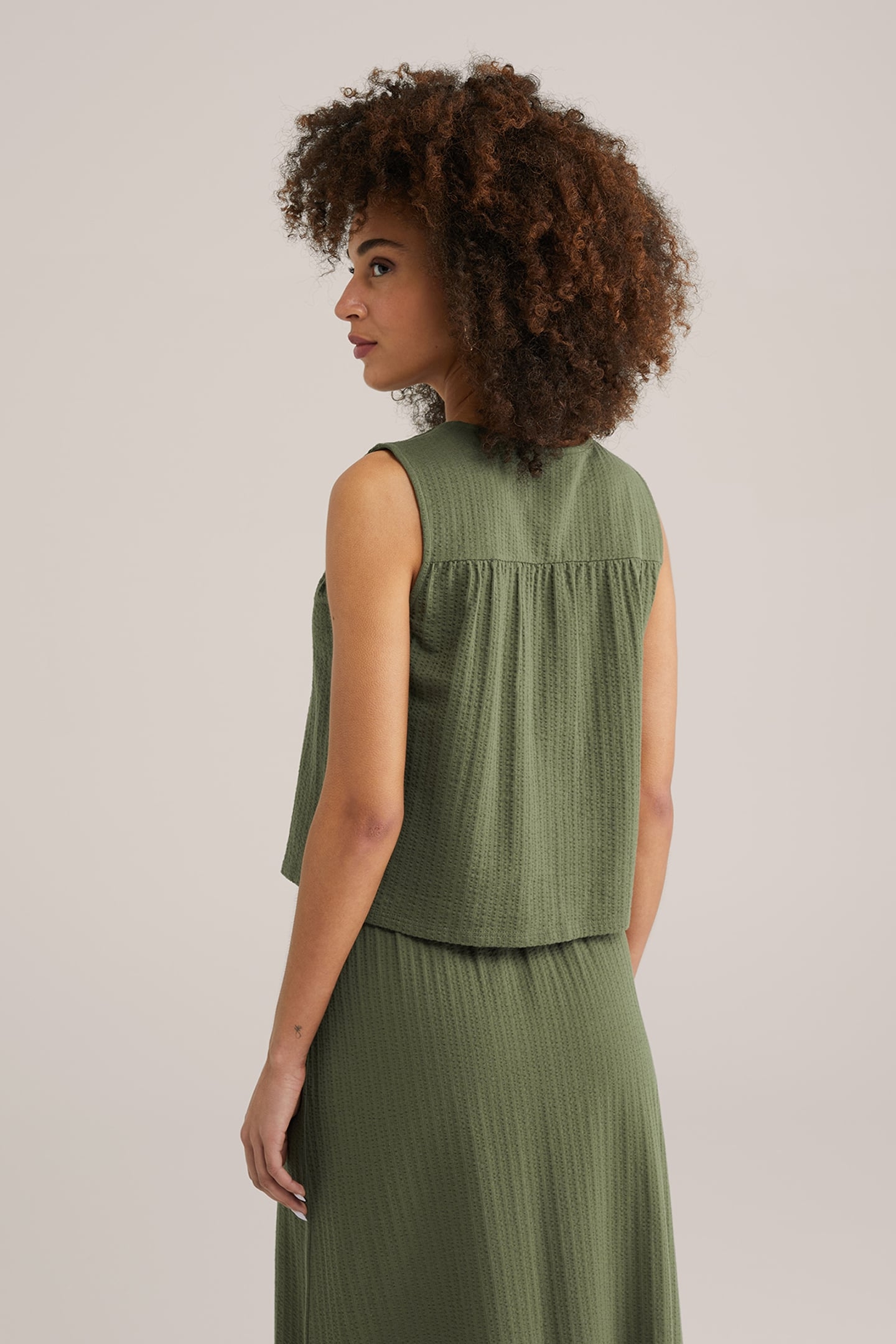 SINGLET ARMY GREEN 2