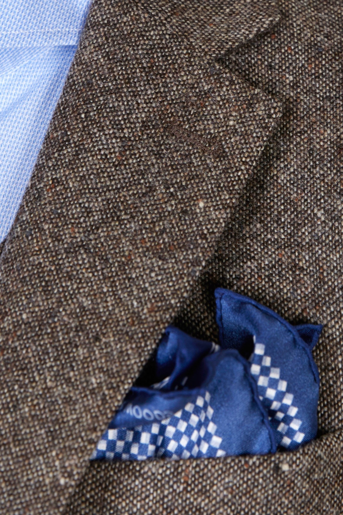 2 BTN FLAP PKT BLAZER BROWN 3