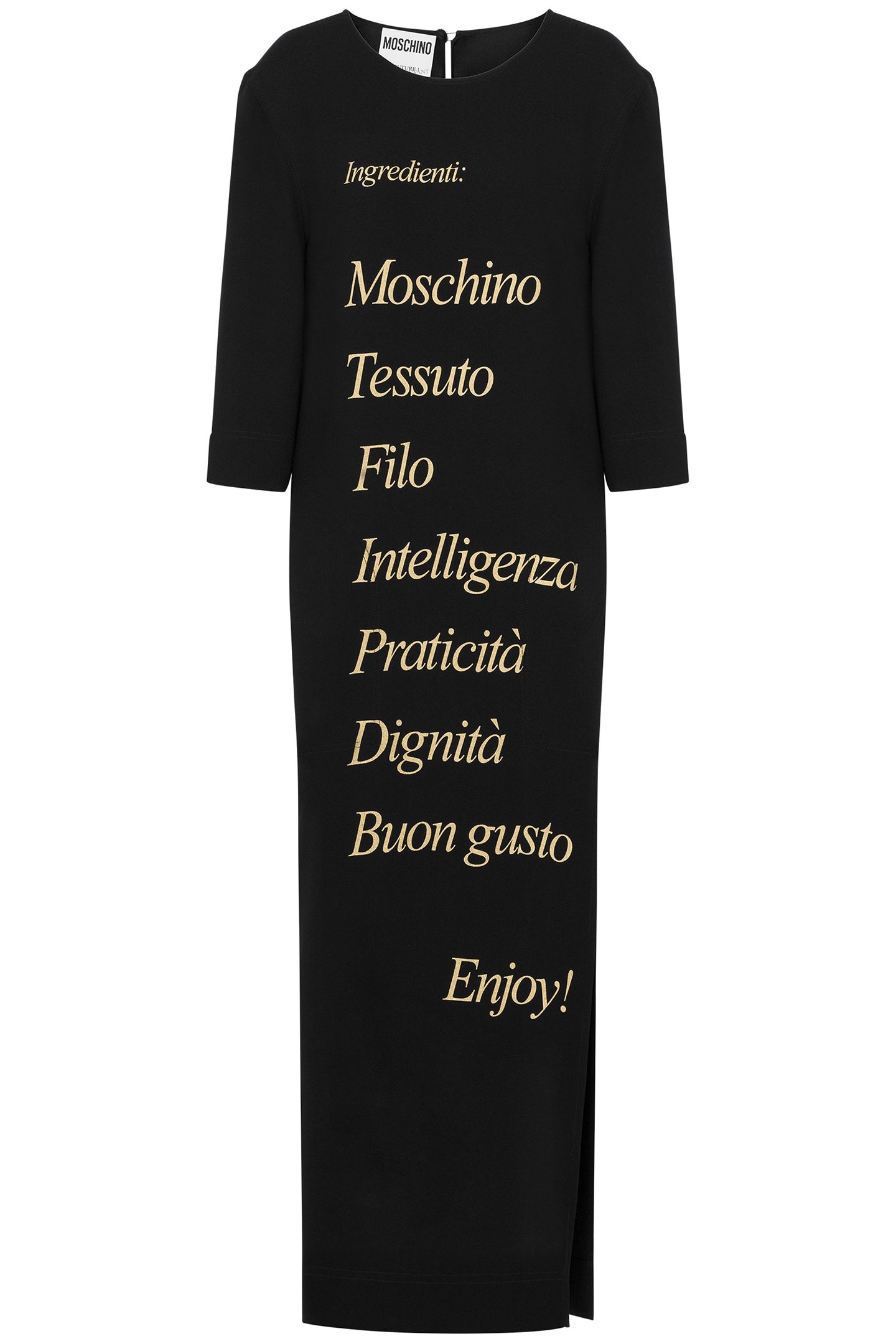 ARCHIVE CAPSULE MAXI DRESS BLACK 3