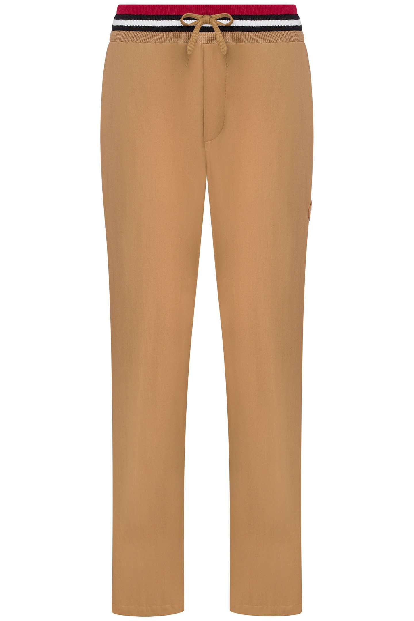 OVAL PATCH TROUSERS BROWN 3