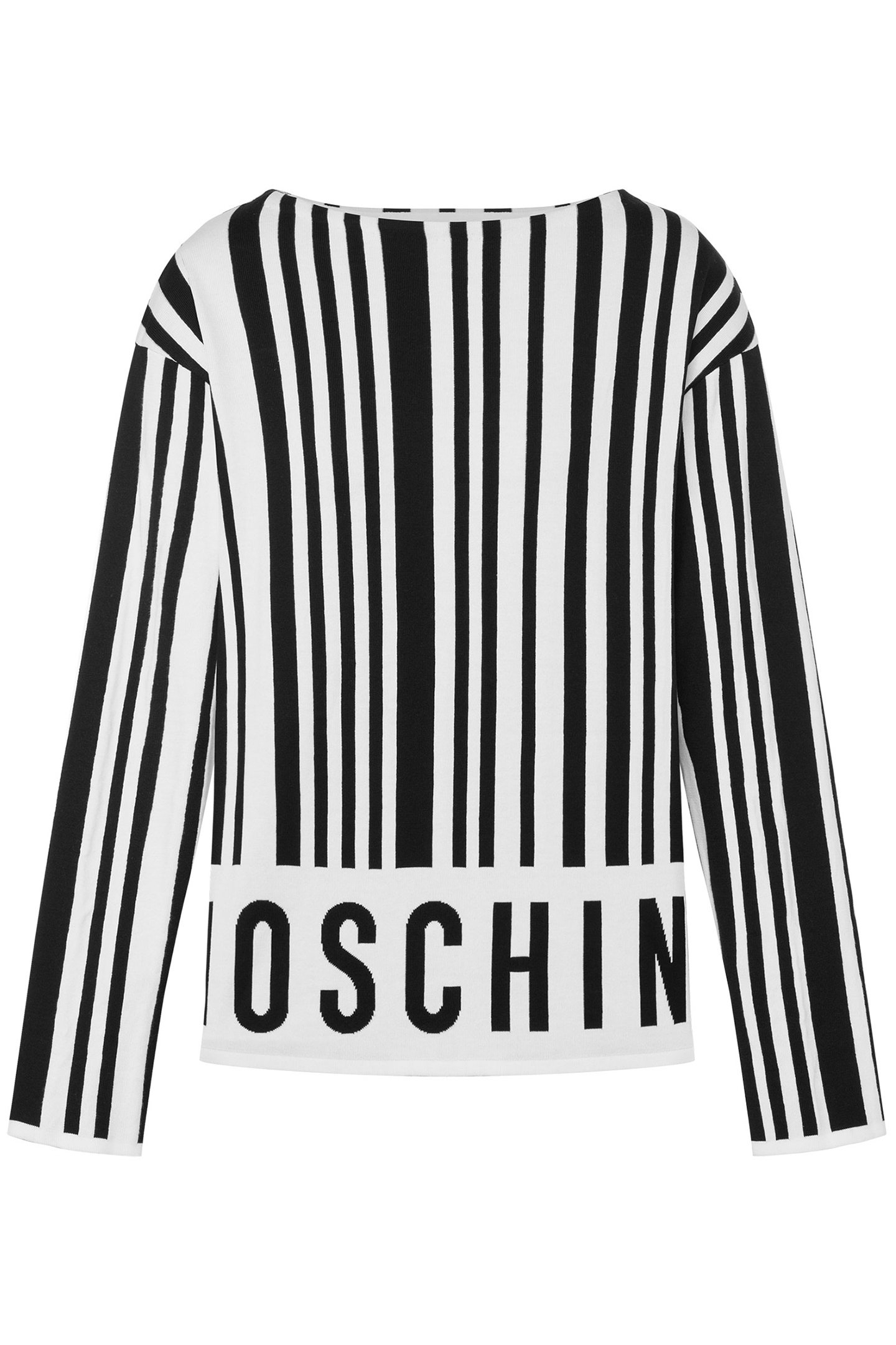 BARCODE COTTON PULLOVER BLACK 3