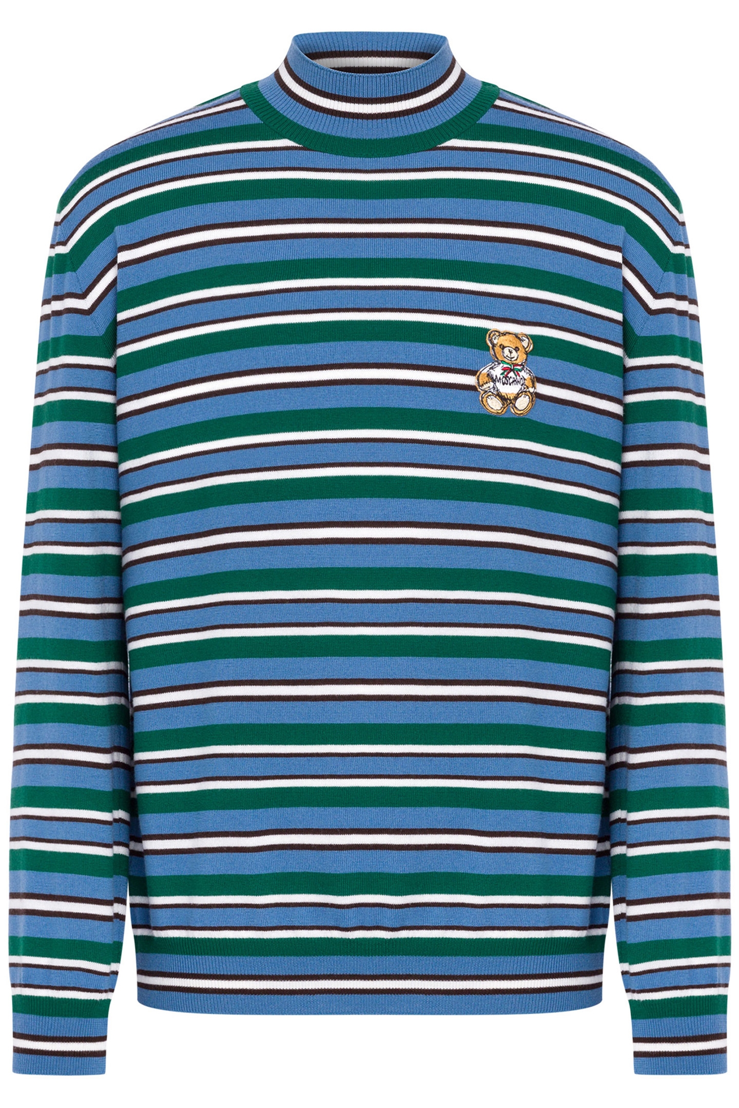 STRIPES TURTLENECK SWEATER BLUE 3