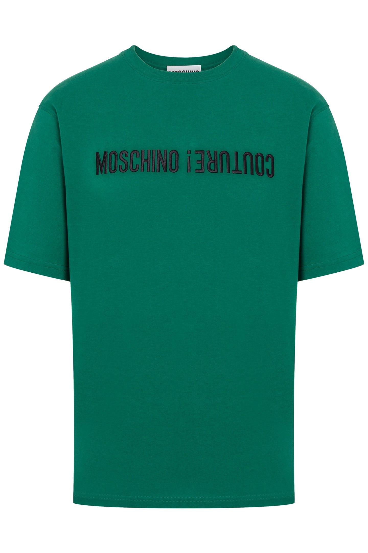 T-SHIRT UPSIDE DOWN LOGO GREEN 3