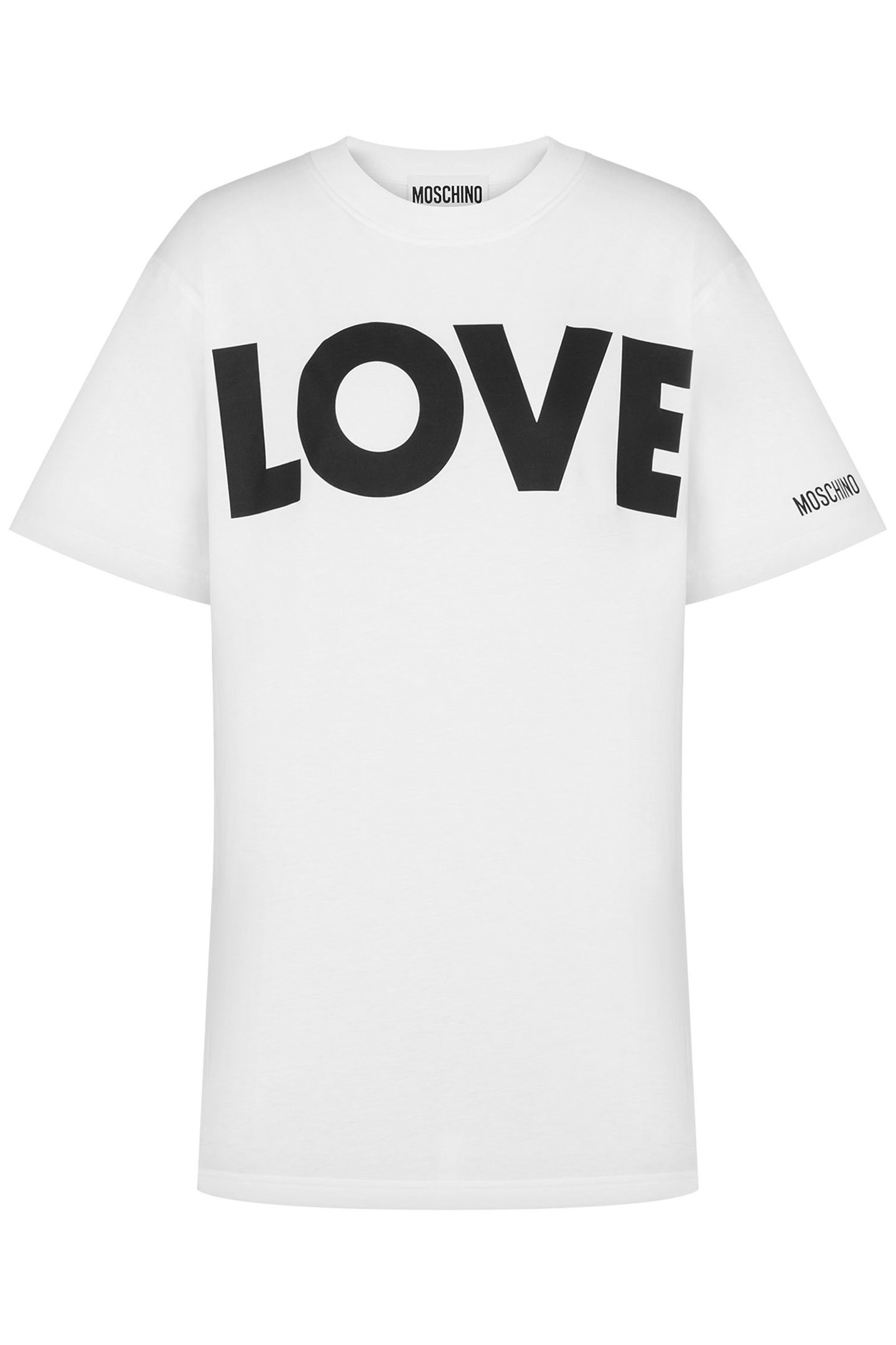 LOVE ORGANIC JERSEY T-SHIRT WHITE 3
