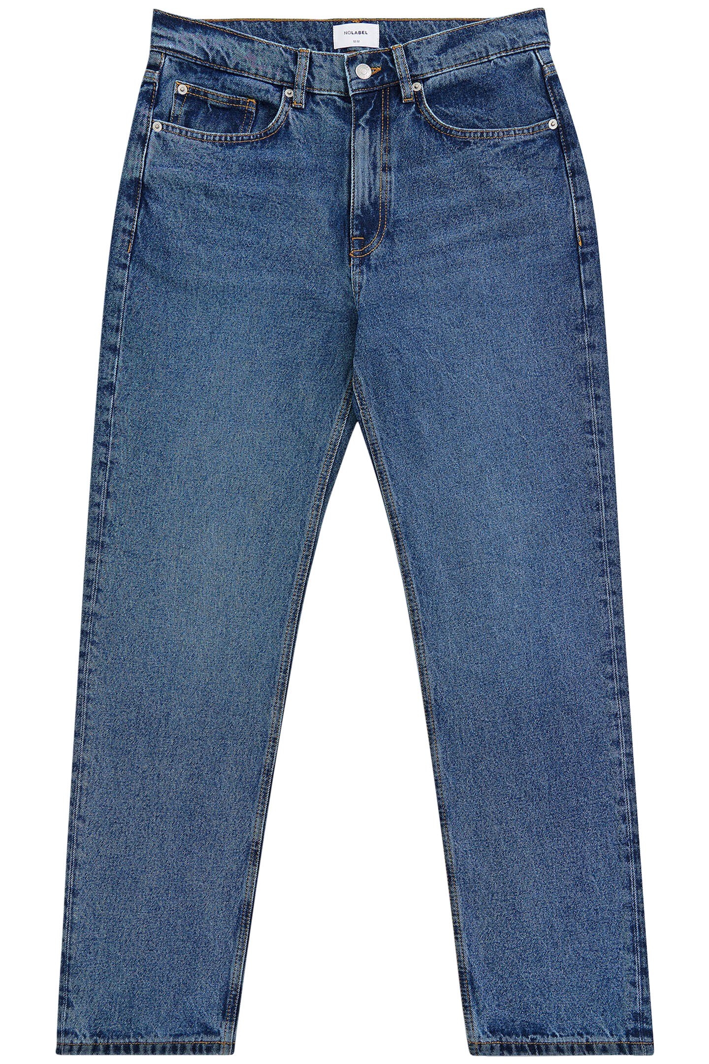 CARLIN DENIM COTTON MID BLUE 2