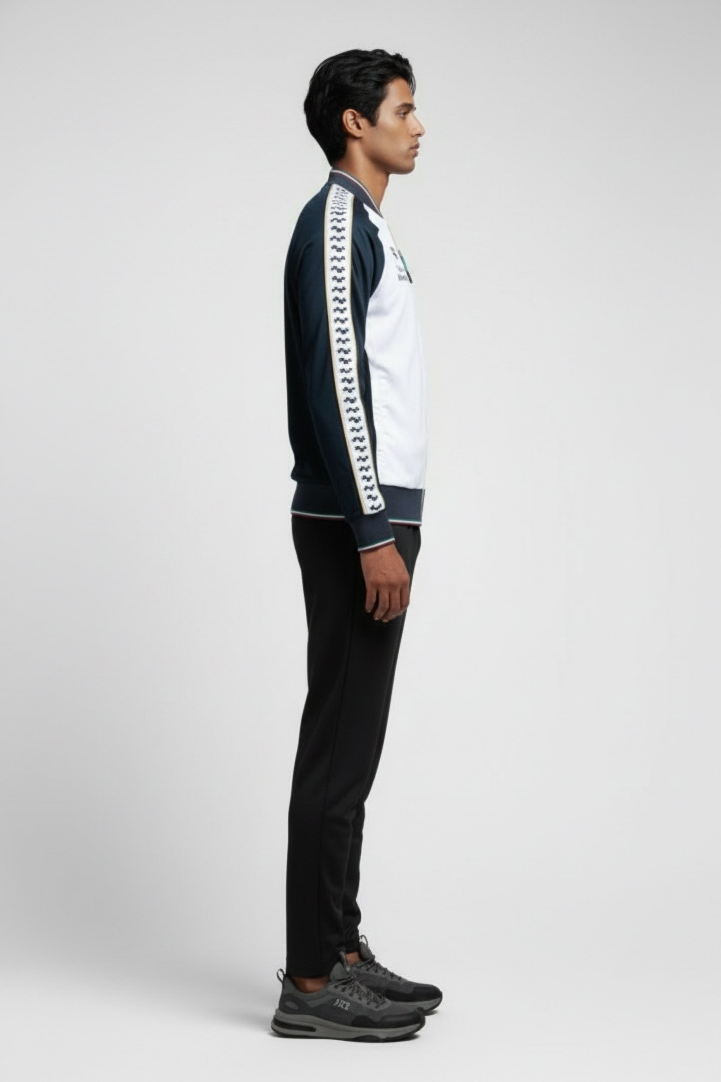 FIN JACKET PANEL NAVY-WHITE-ROYAL LEN 3