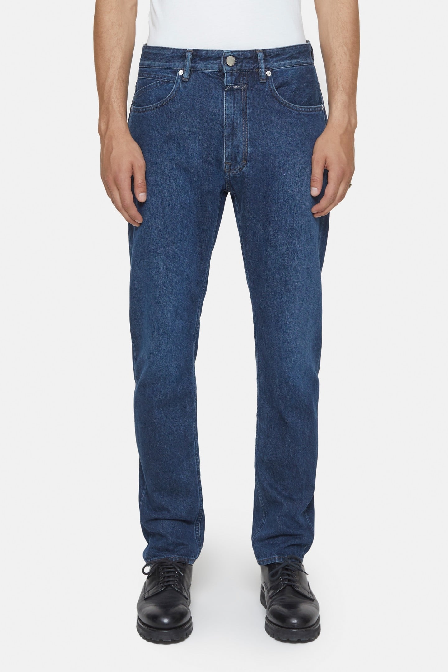 COOPER TAPERED JEANS DARK BLUE 1