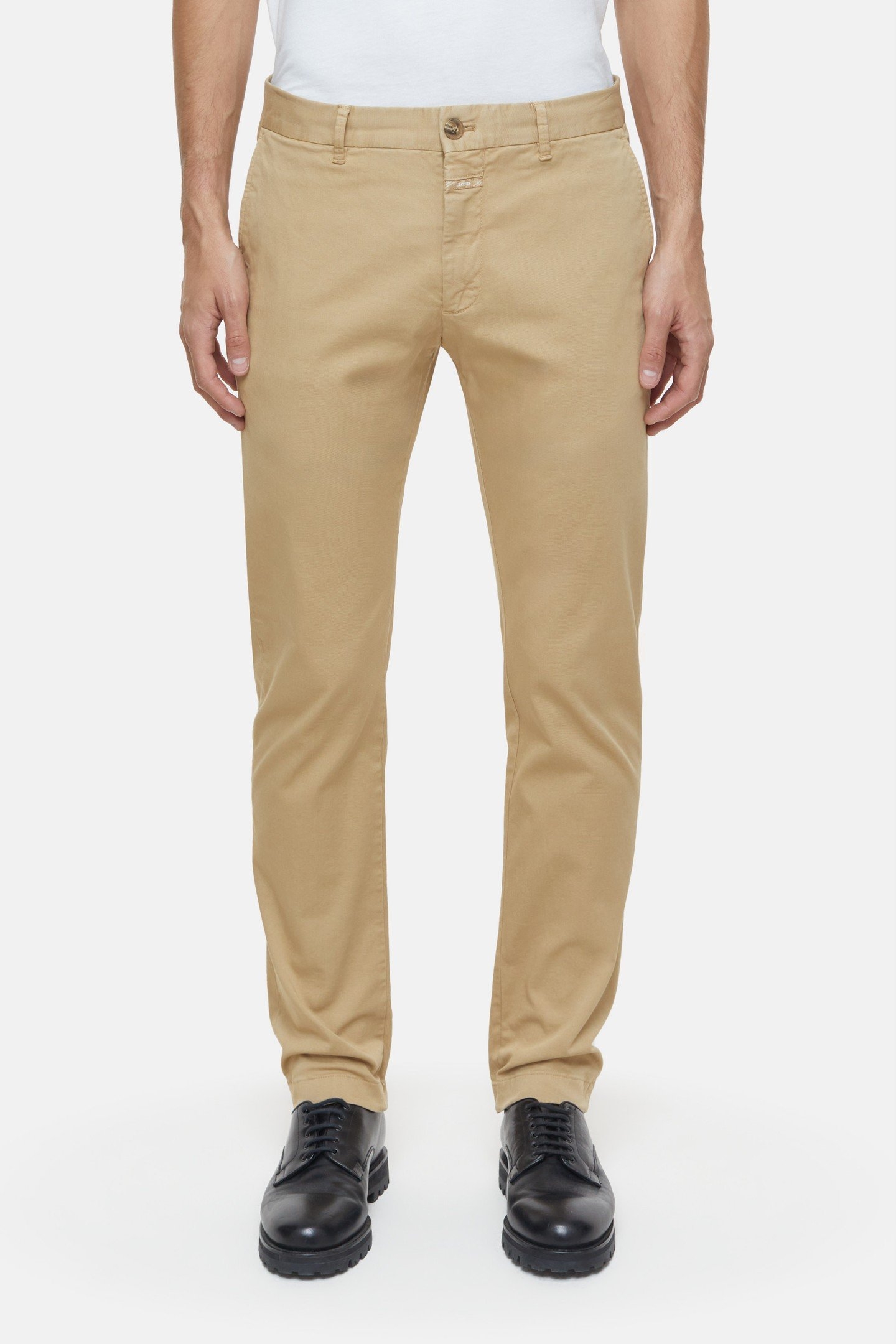 CLIFTON SLIM PANTS CHINO BEIGE 8