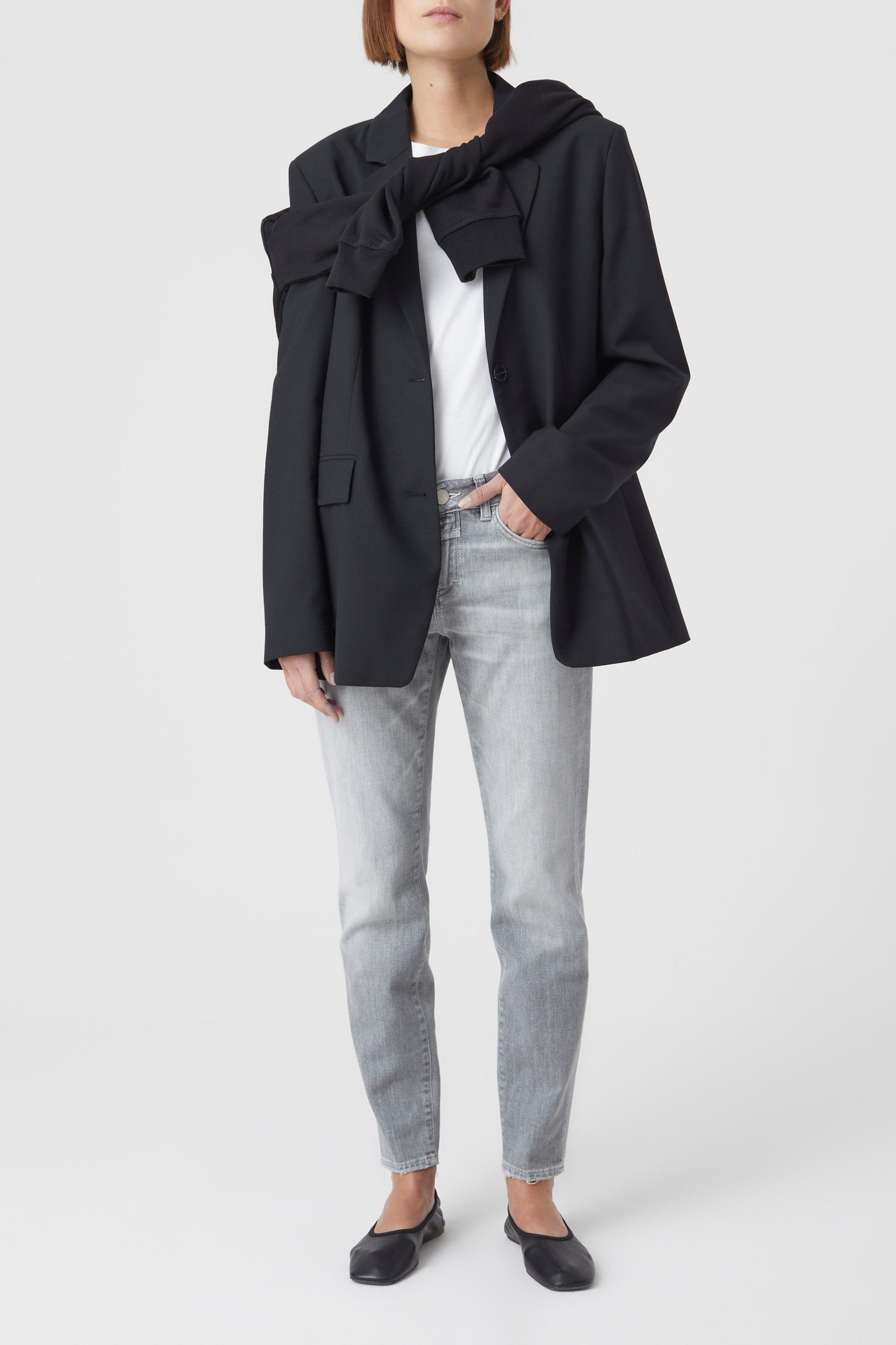 BAKER JEANS LIGHT GREY 8