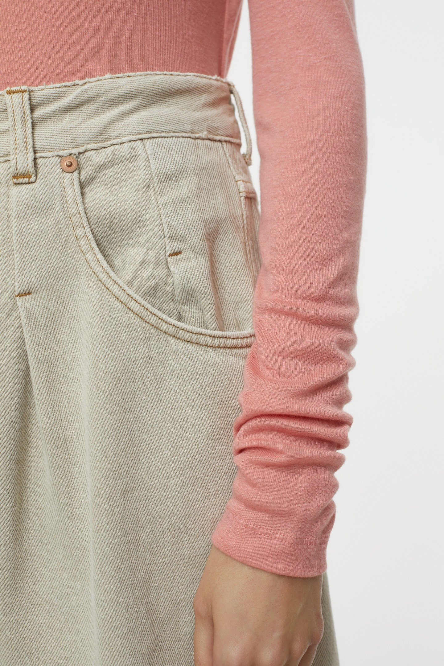 TURTLE NECK LONGSLEEVE T-SHIRTS ROSE DUST 3