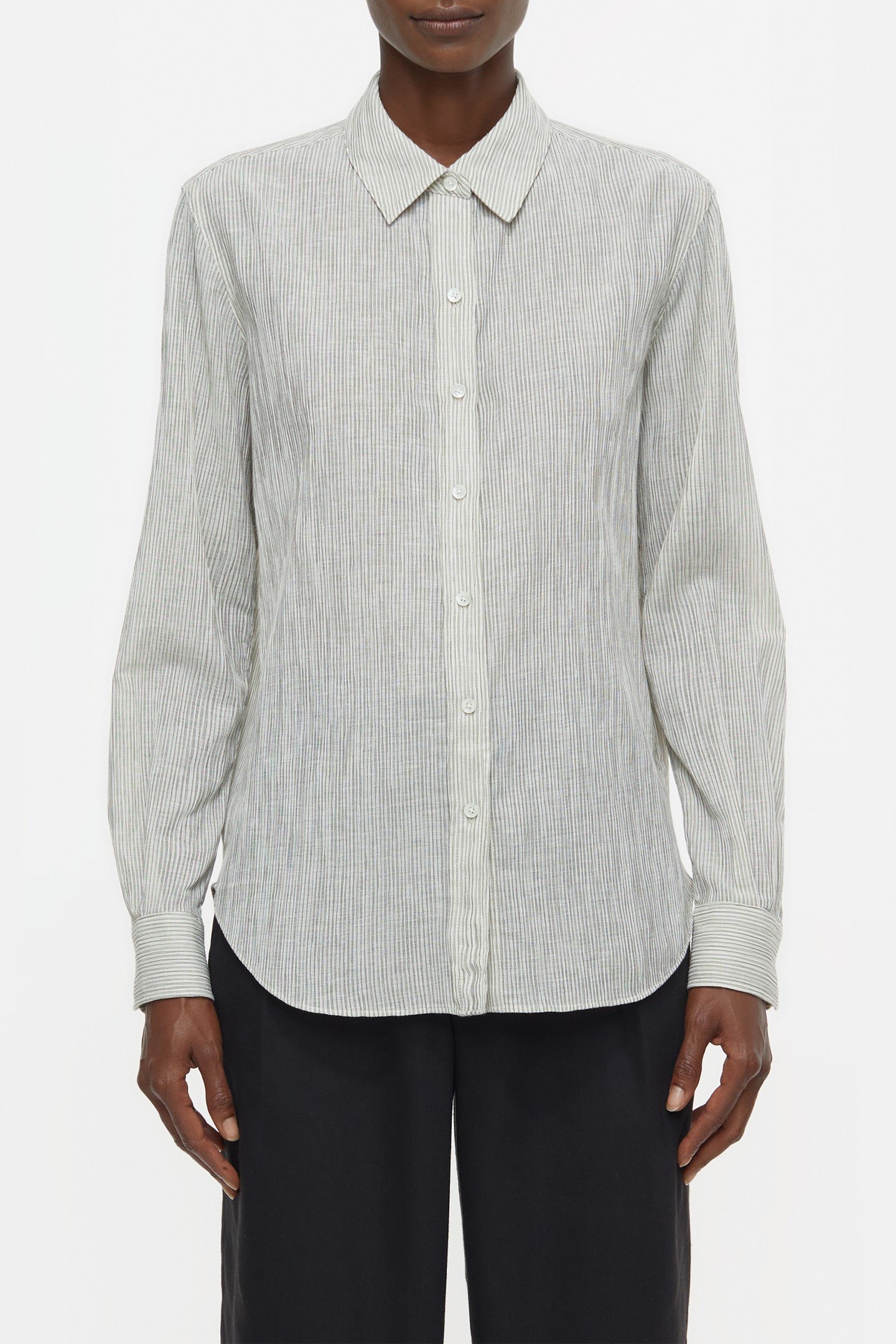 LONG SLEEVE SHIRT & BLOUSES IVORY 3