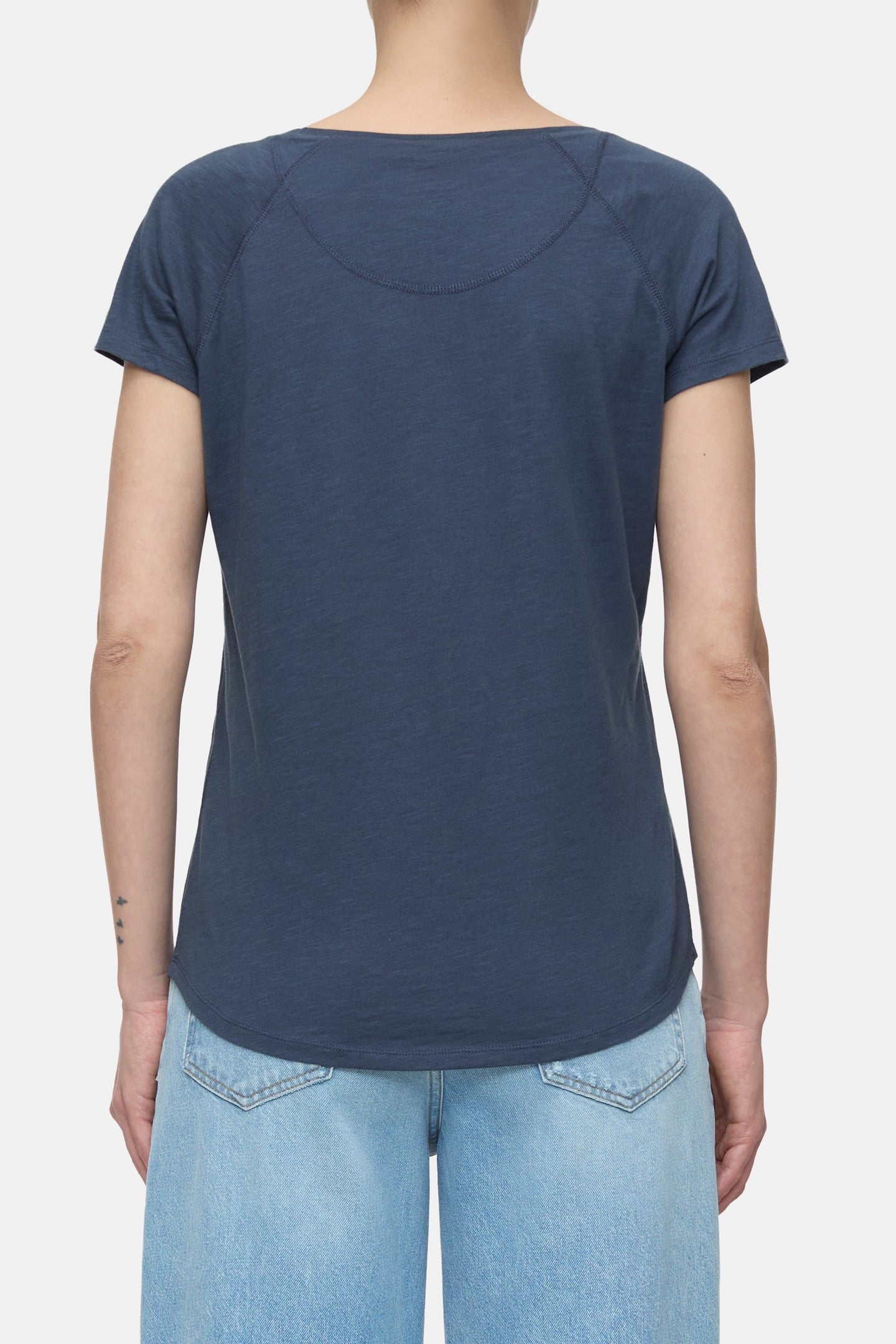 T SHIRT RAGLAN T-SHIRTS SMOKEY BLUE 3