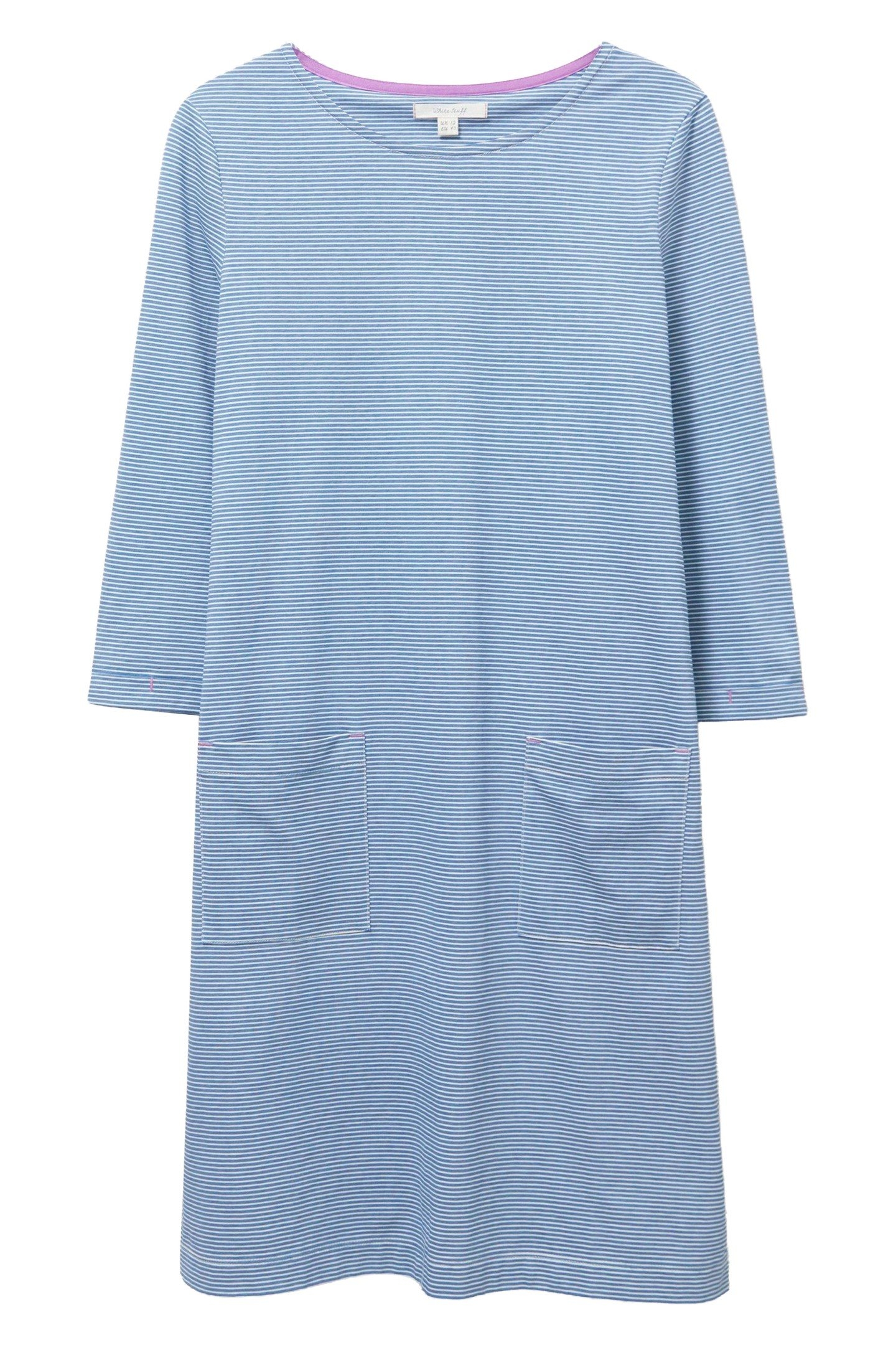 ALBIE DRESS BLUE MULTI 3