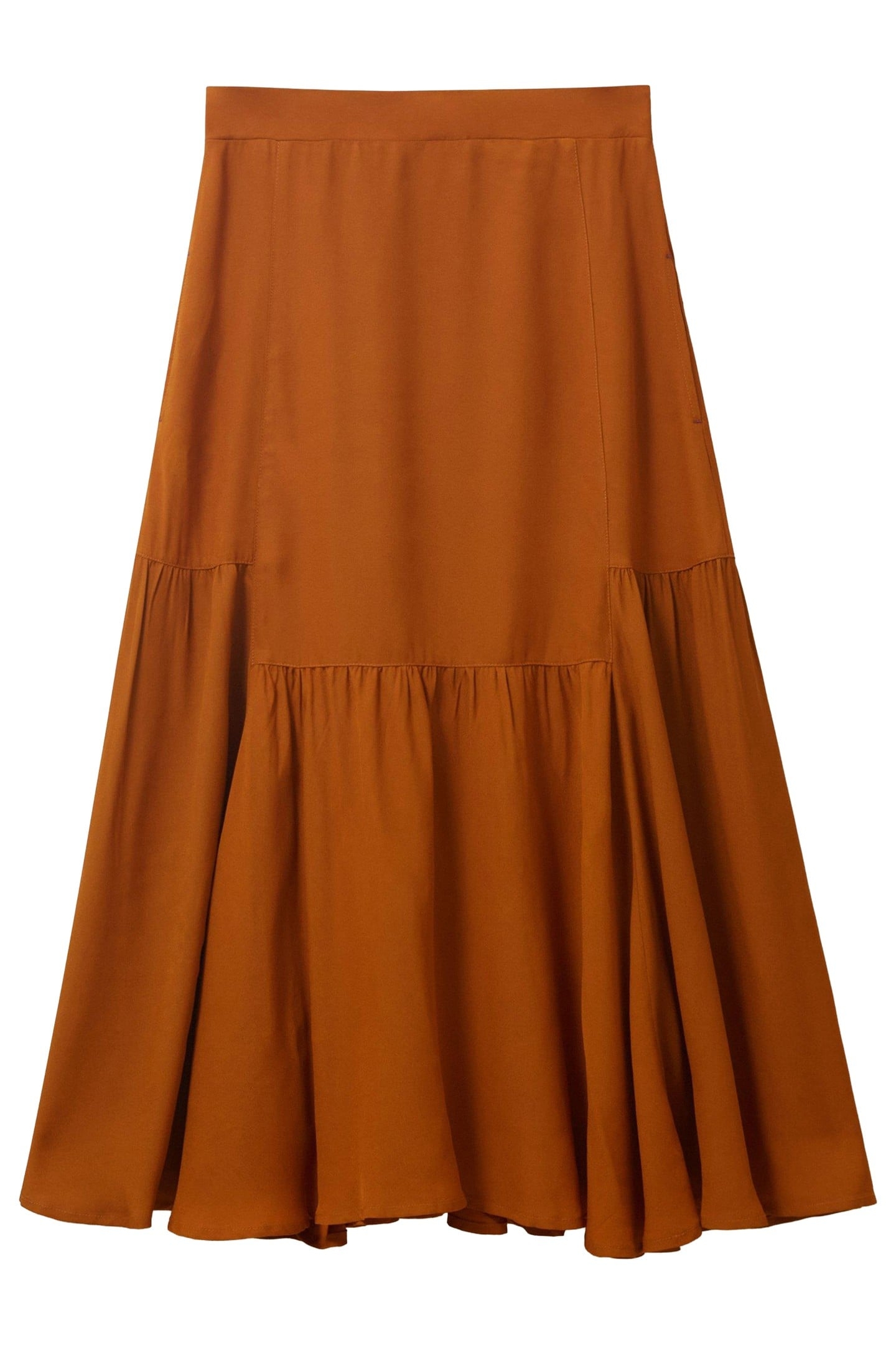 BONNY MIDI SKIRT DARK ORANGE 3