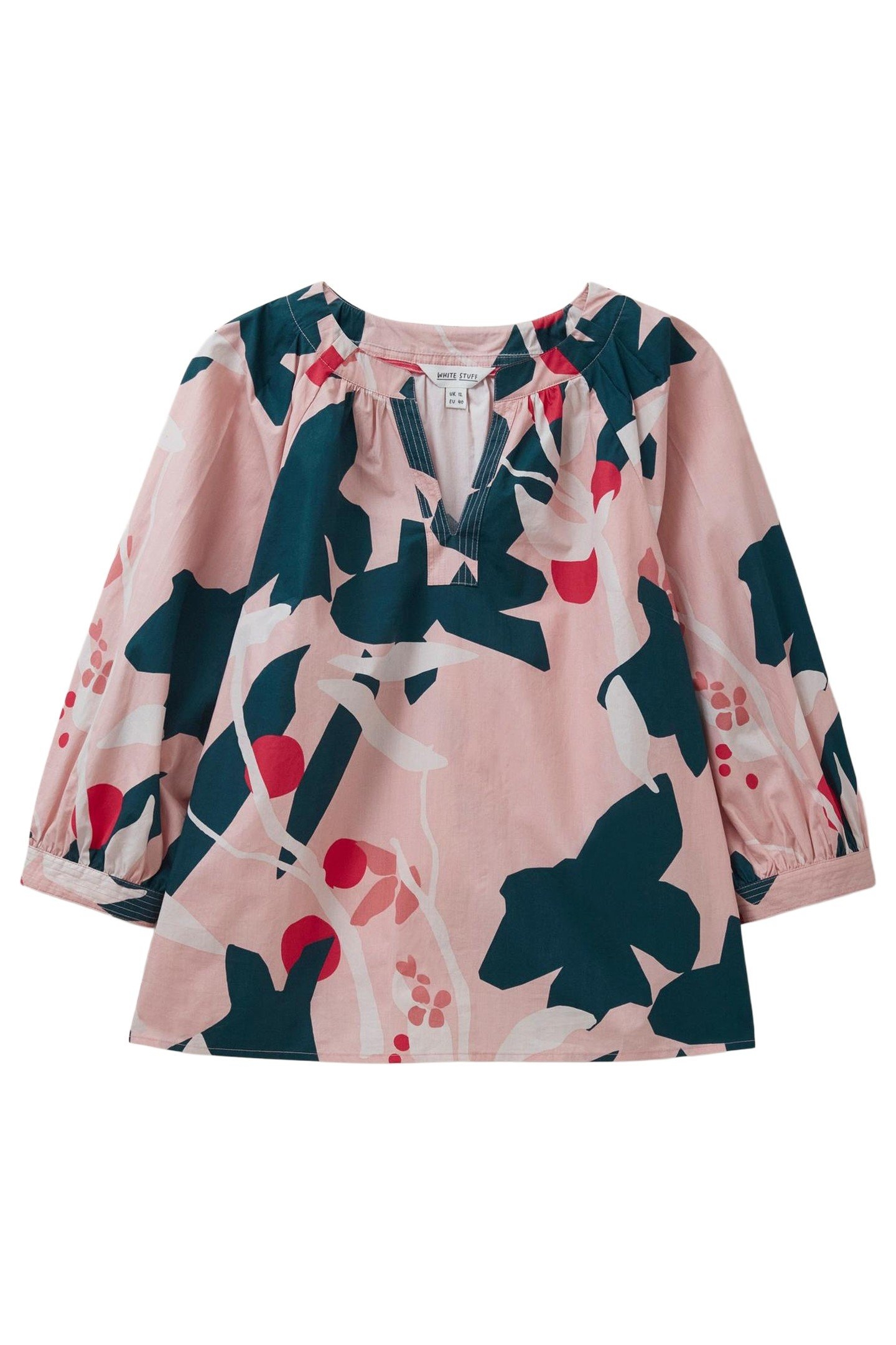 JEMIMA COTTON TOP PINK MULTI 4