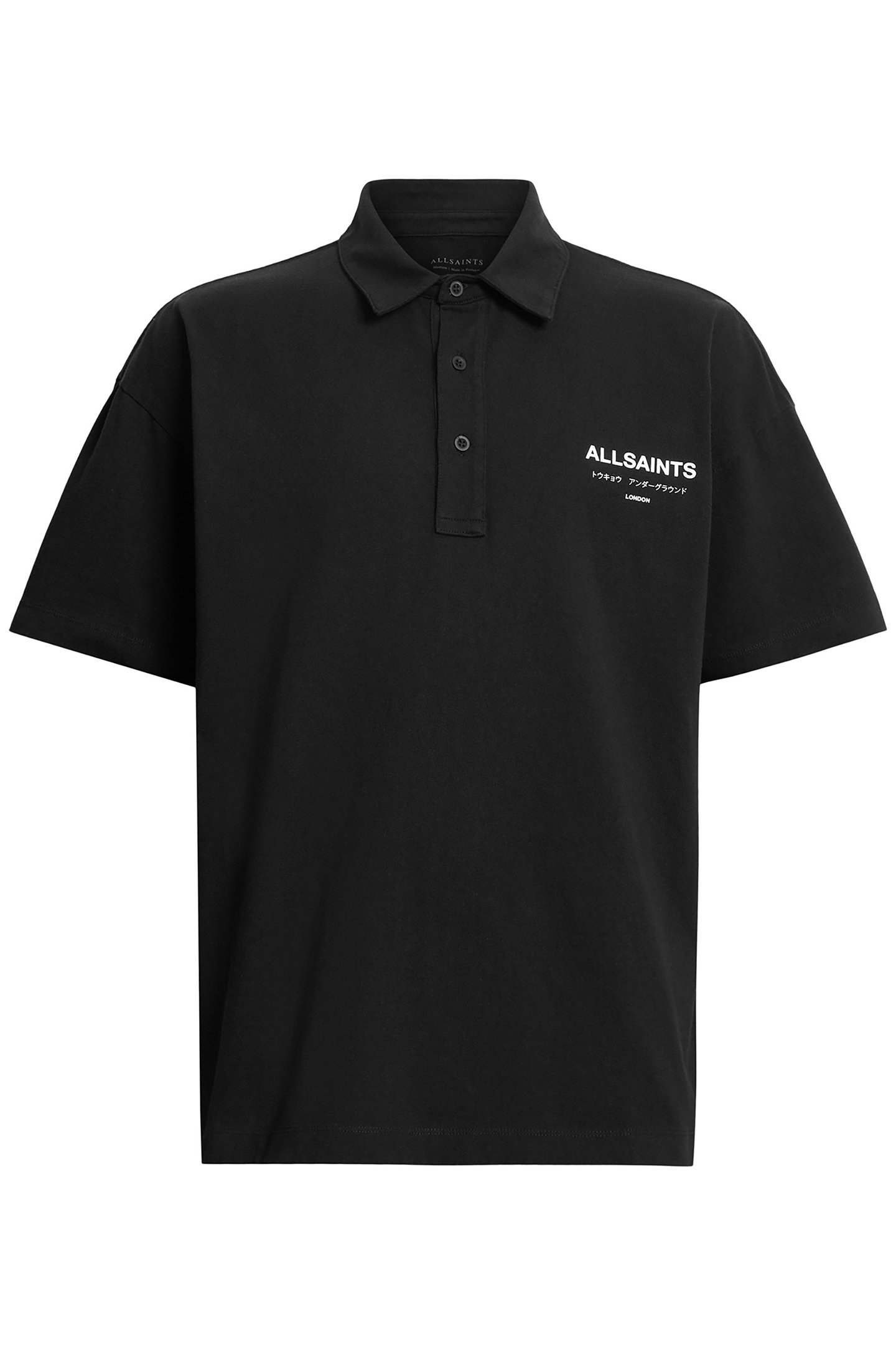 UNDERGROUND SS POLO JET BLACK 5