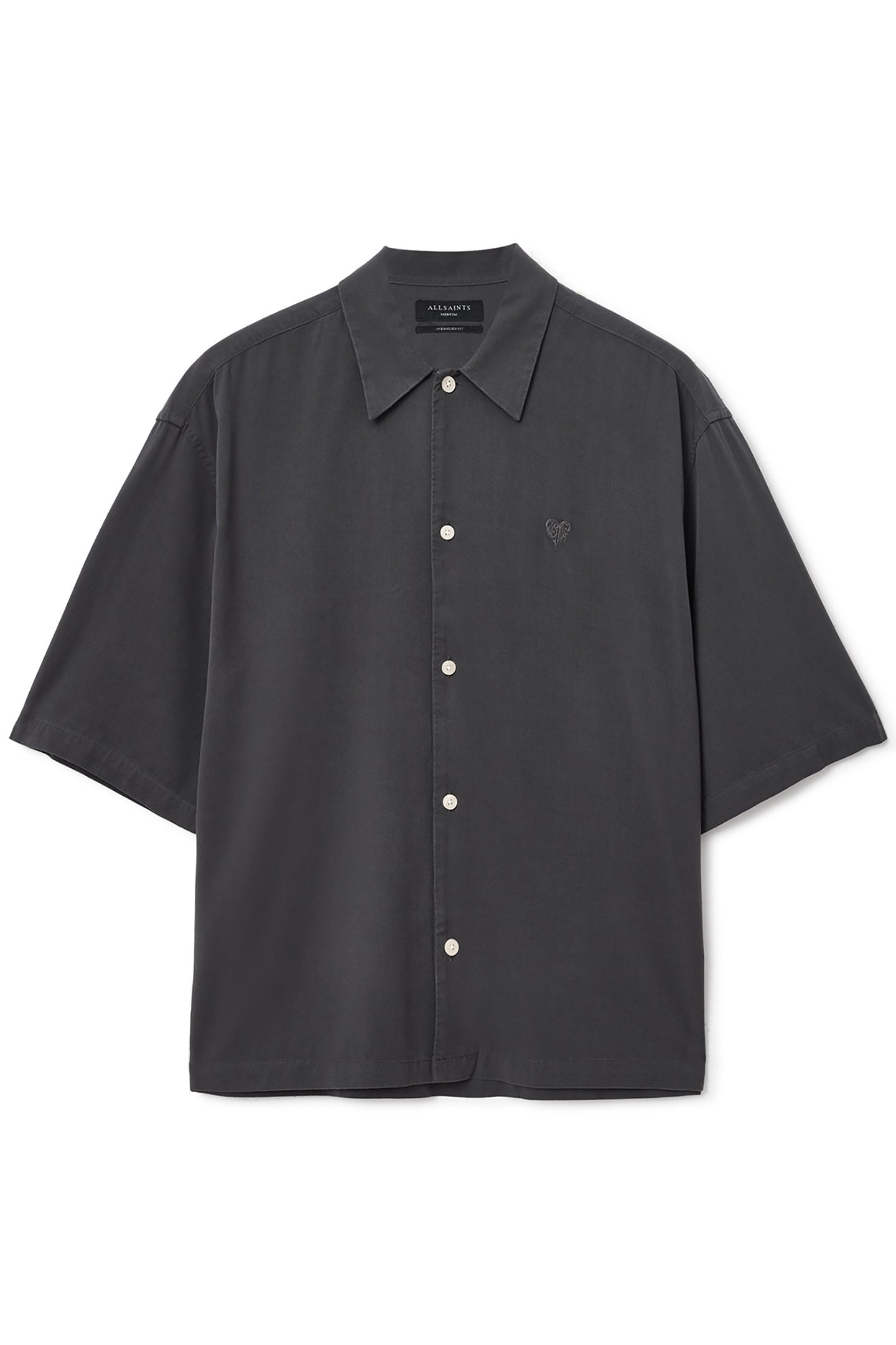RIALTO SS SHIRT RAVEN GREY 4
