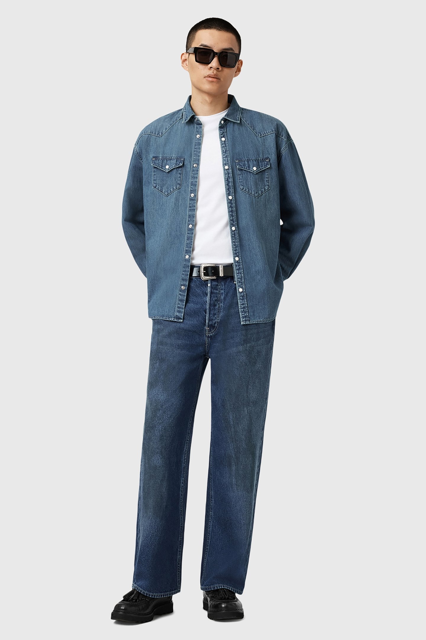 FENTON SHIRT VINTAGE INDIGO 3