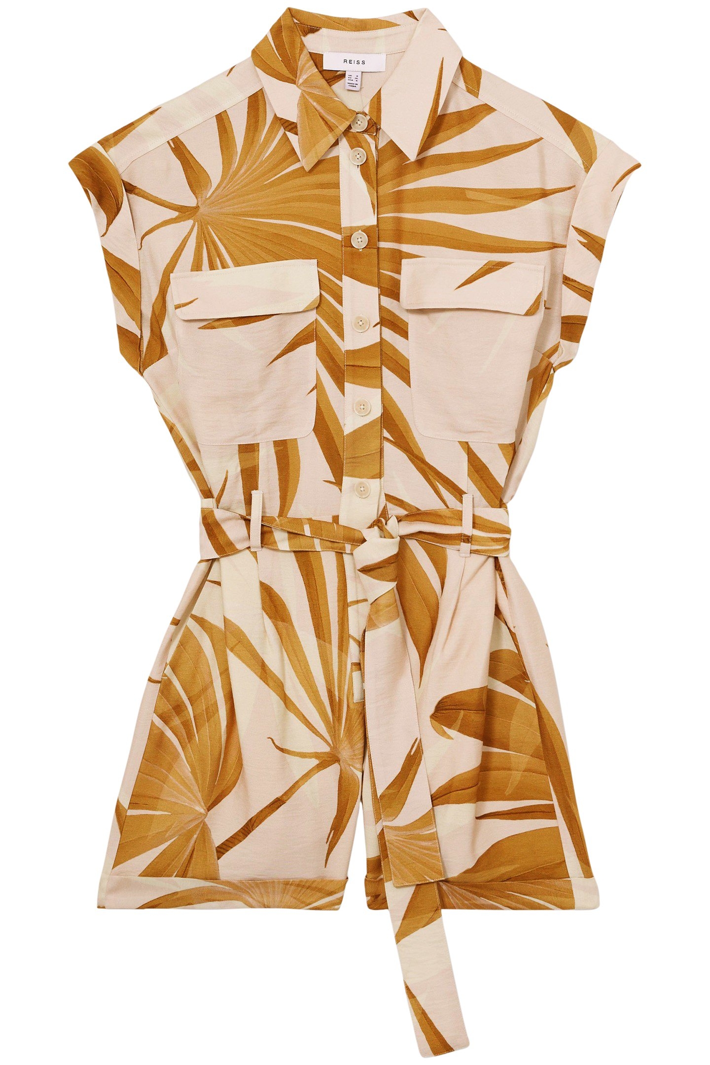 PRINTED PLAYSUIT NEUTRAL 4
