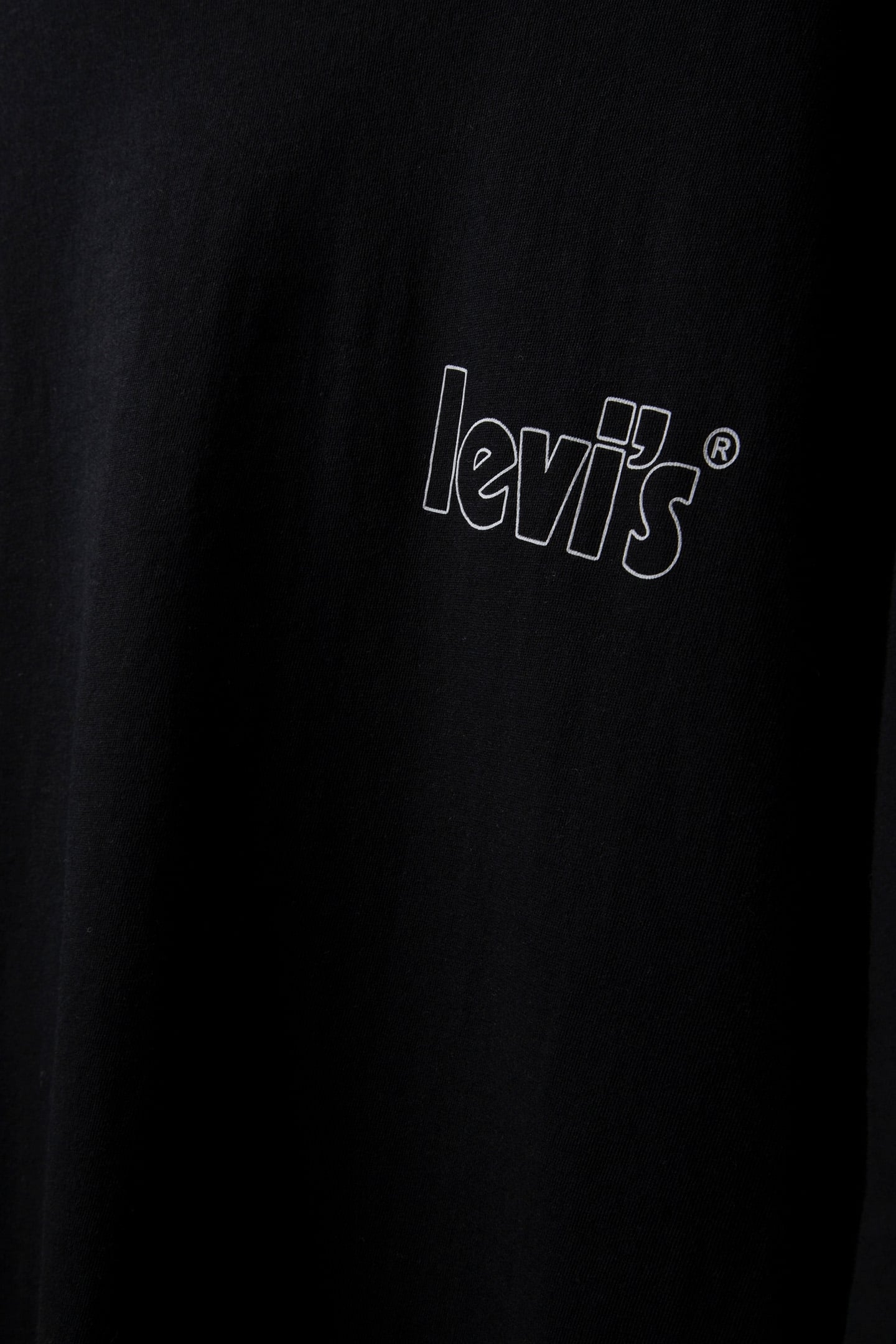 GRAPHIC CREWNECK TEE POSTER LOGO BLACK 5