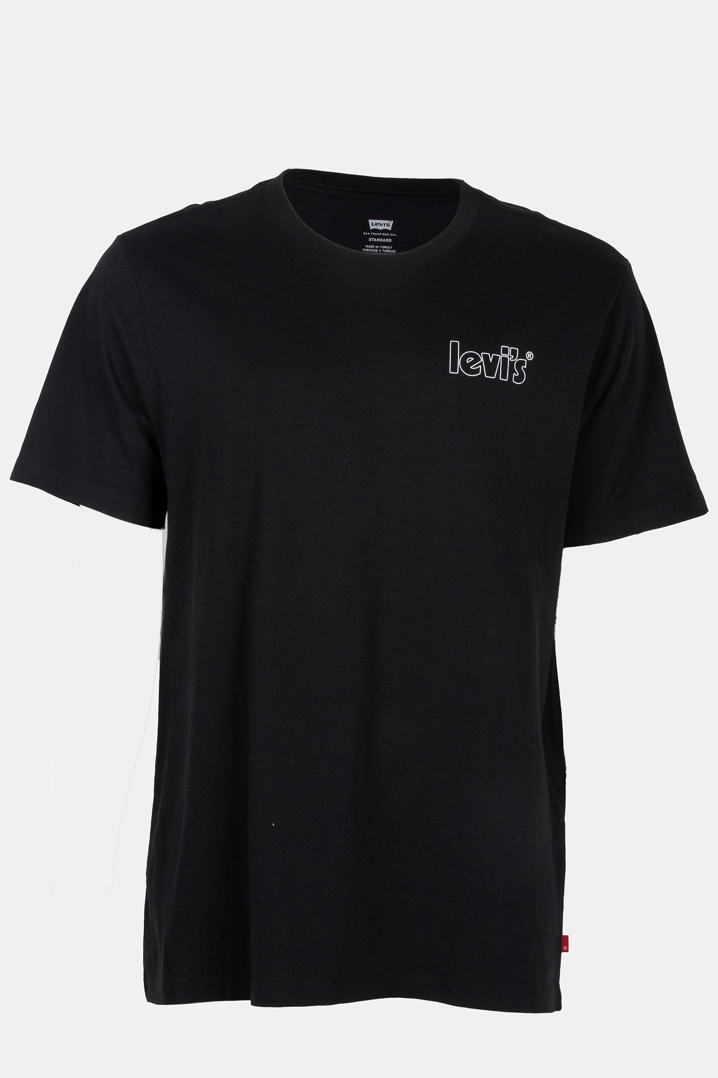 GRAPHIC CREWNECK TEE POSTER LOGO BLACK 6