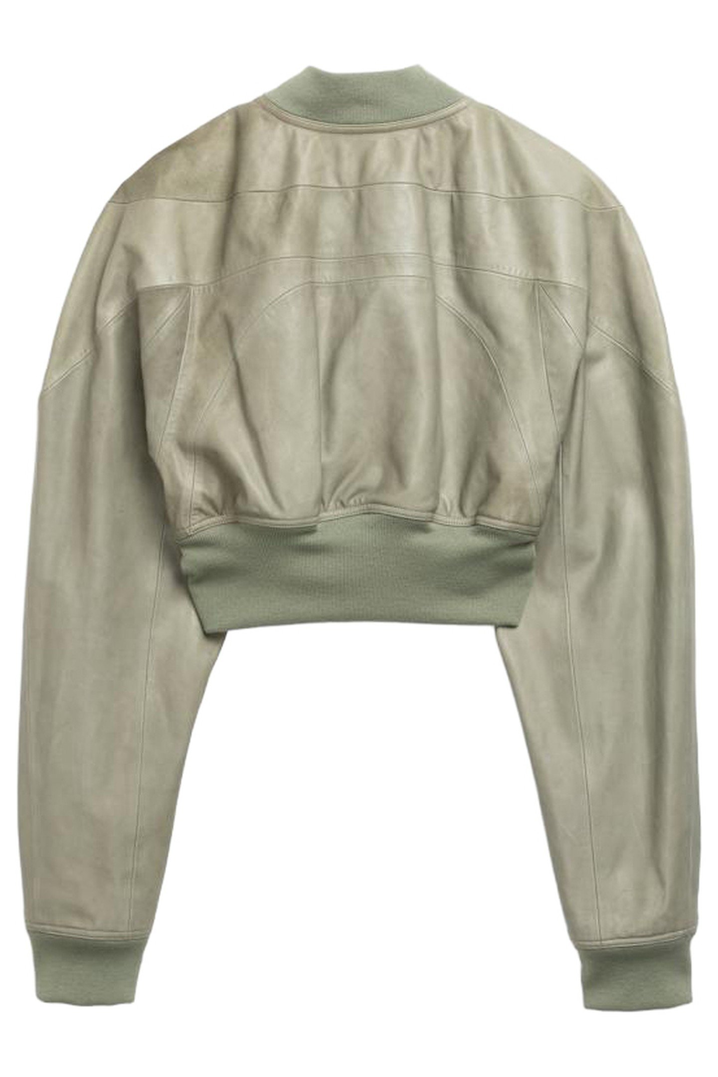 RICK OWENS – GIRDERS CROPPED BOMBER JACKET GREEN 2