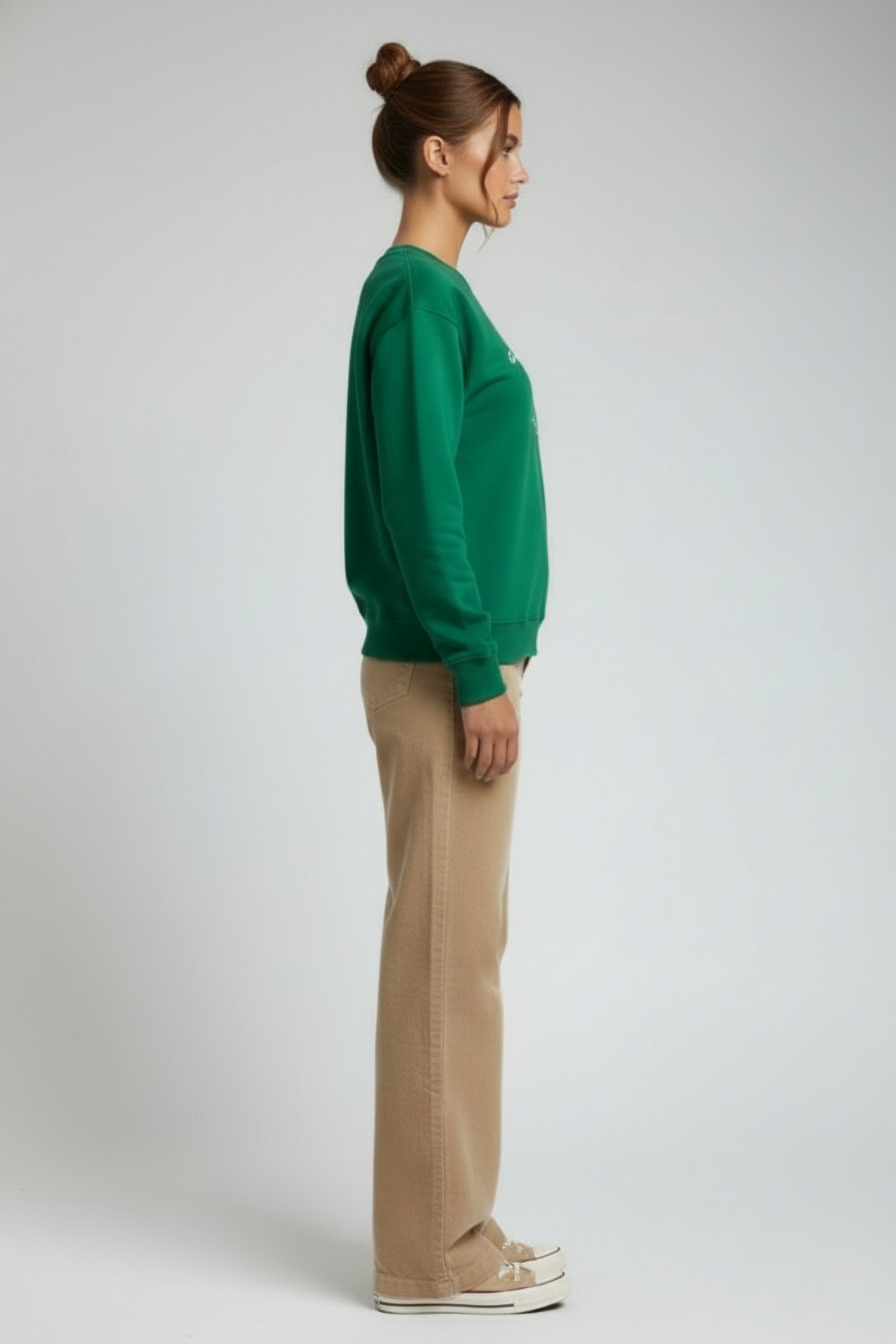 ALWAYS LATE SWEATER VERDANT GREEN 2