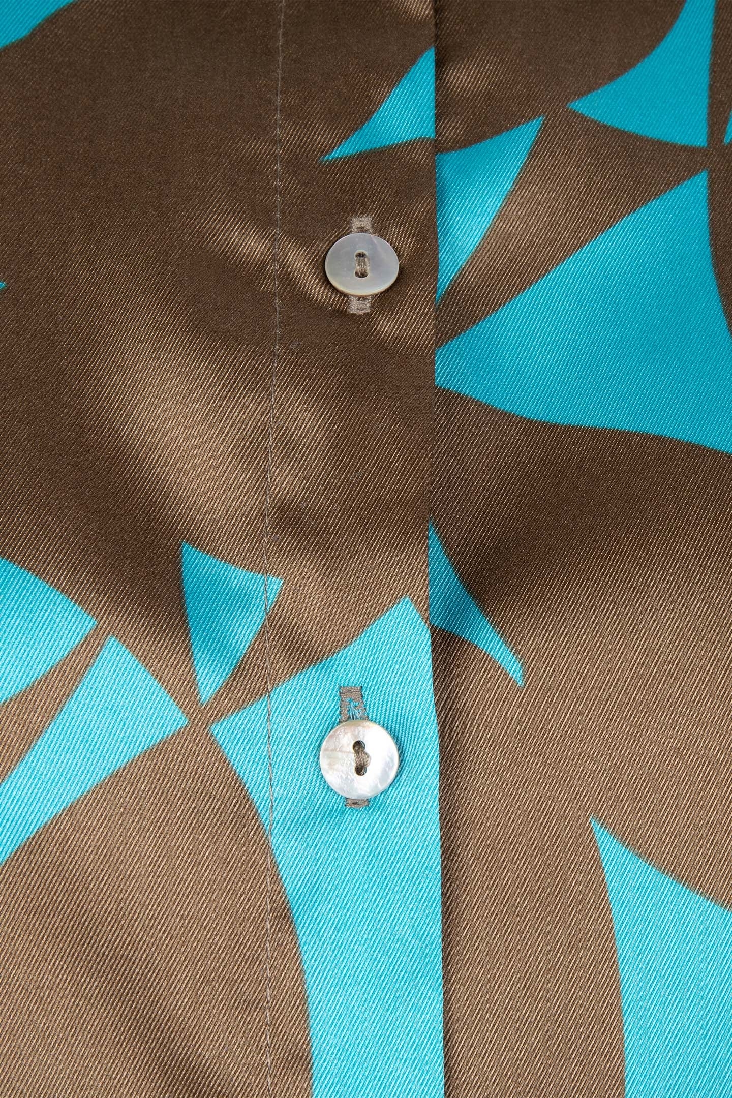 BLOUSE SATEEN EXPRESSIVE ROOTS PRINT 6