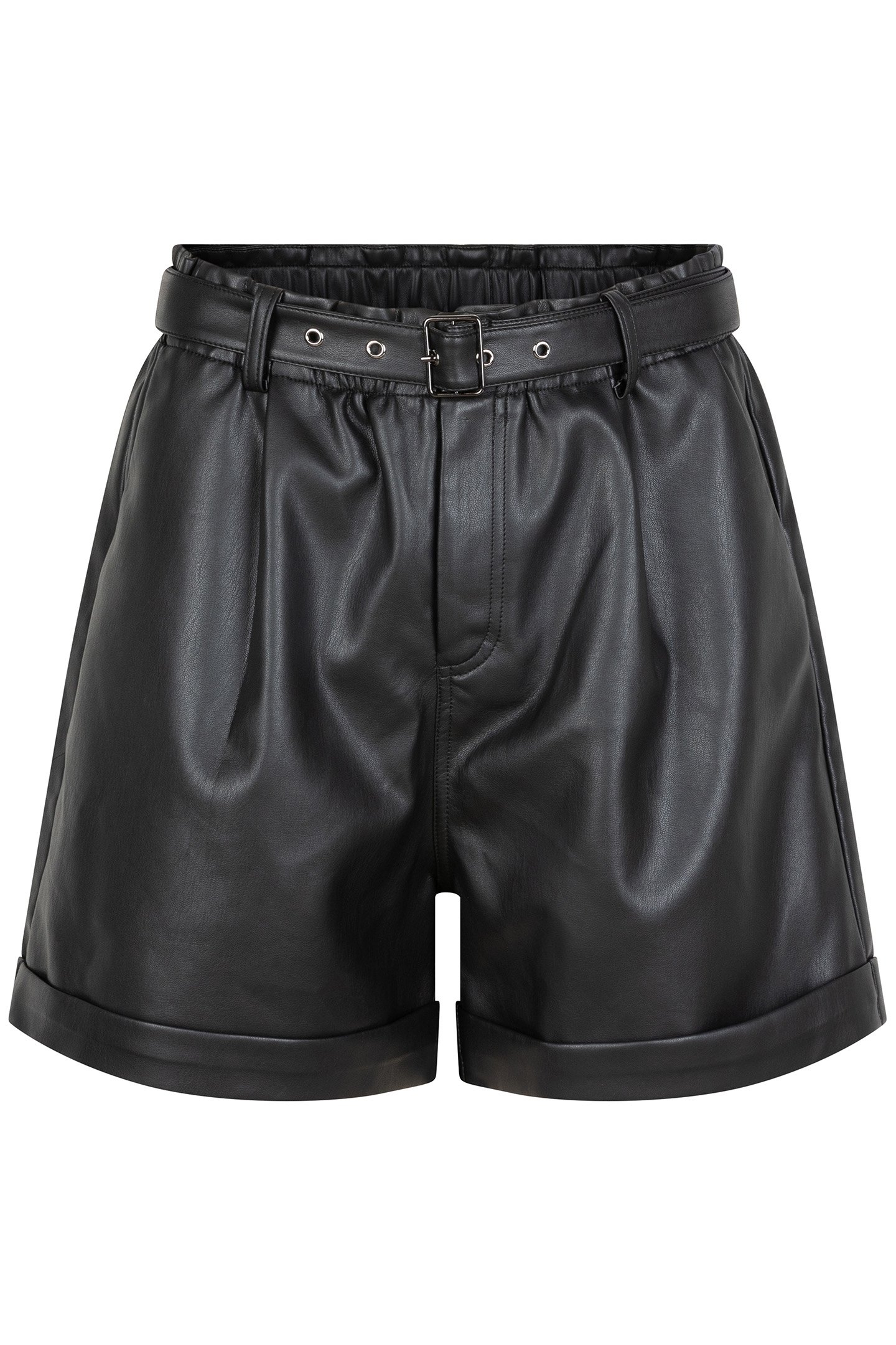 SHORTS PU BLACK 3