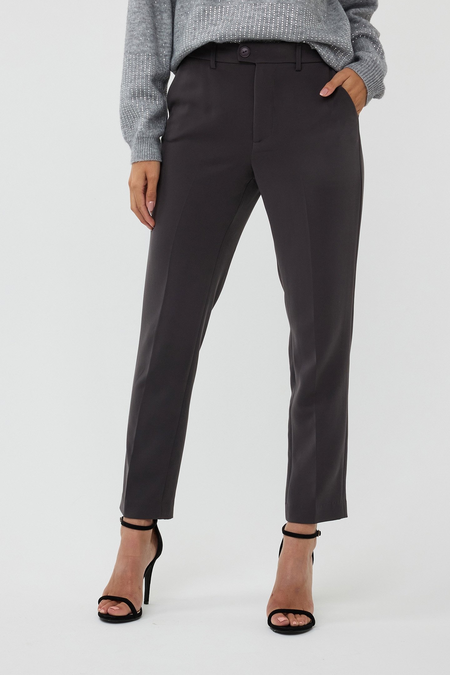 TROUSERS CHINO CITY GREY 1