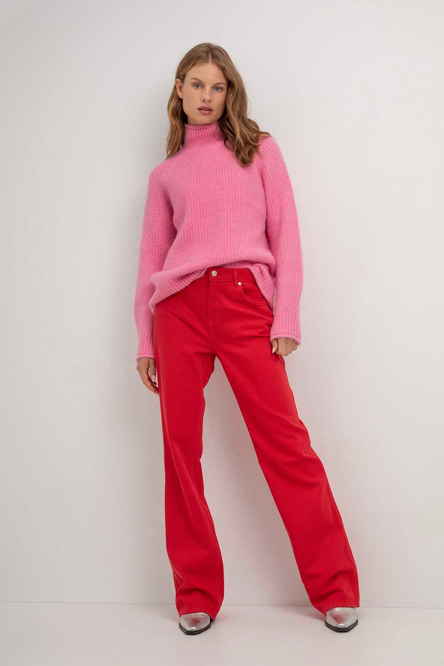 SERGE PANTS RED 2