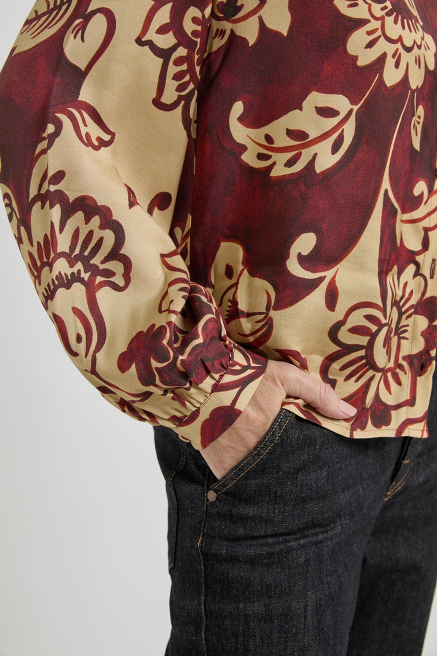 ANOUSKA BLOUSE CAMEL PRINT 5