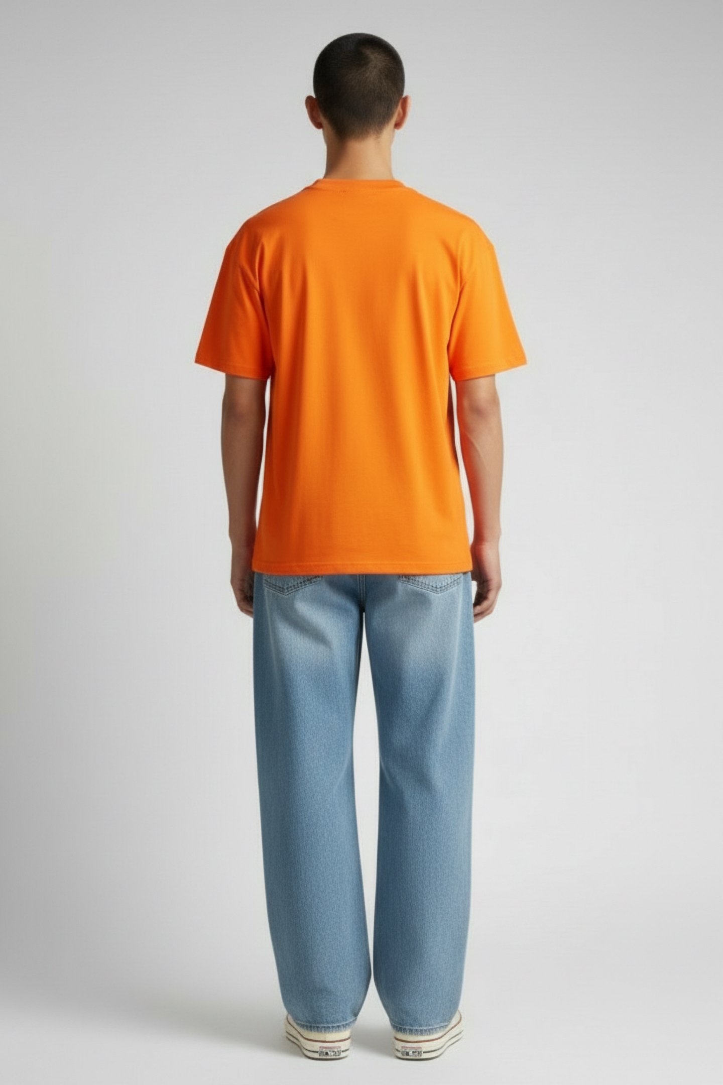 BALR. FORM BOX FIT T-SHIRT ORANGE 2