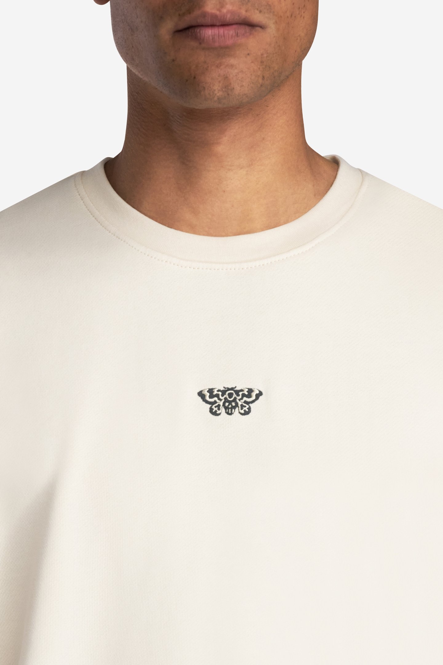 SWEATSHIRT DEADLY DARREL BEIGE 4