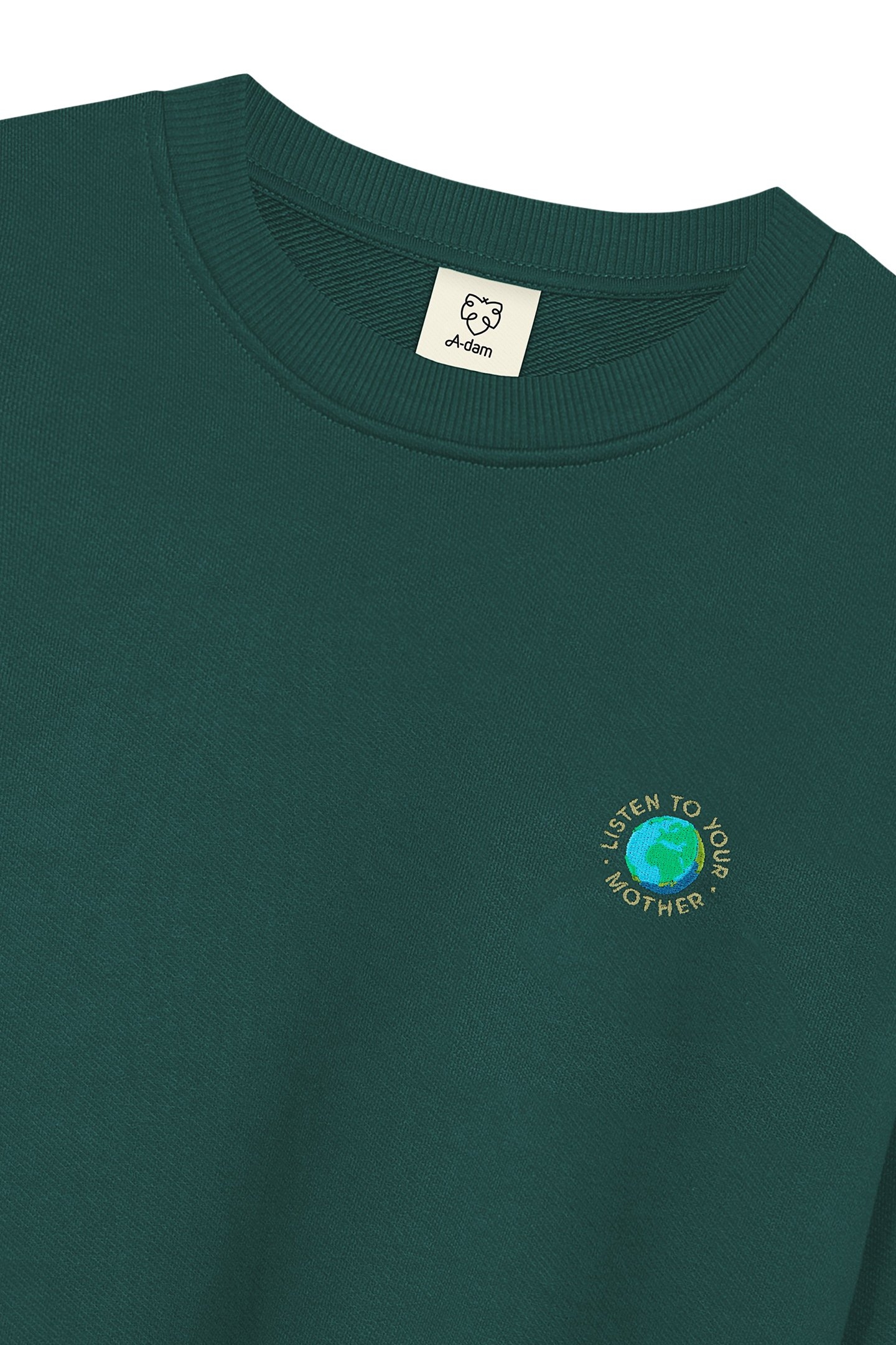 SWEATSHIRT GREEN LISTEN TO YR MOTHER PONDEROSA PINE 3