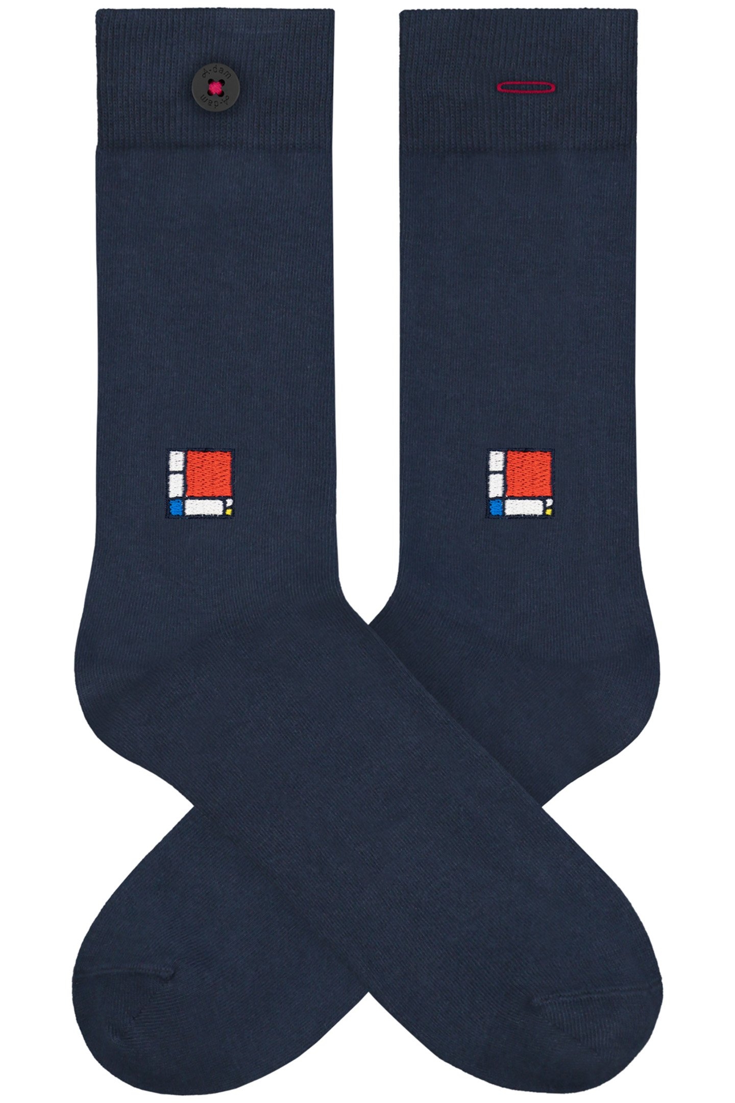 UNISEX A-DAM 4-PACK CASUAL SOCKS MULTICOLOR 4