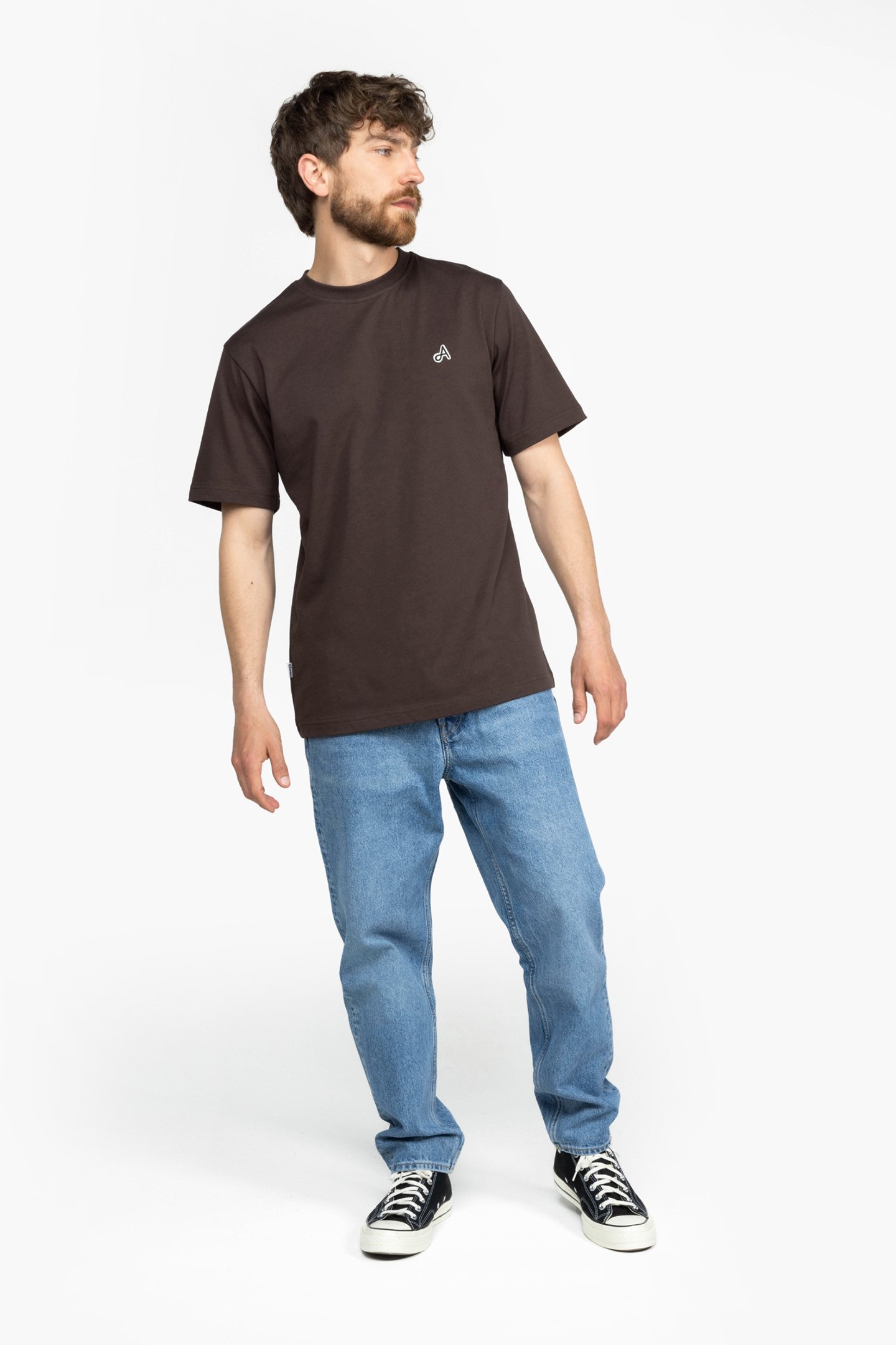 ICONIC TEE CAP ADAM CHOCOLATE BROWN 1