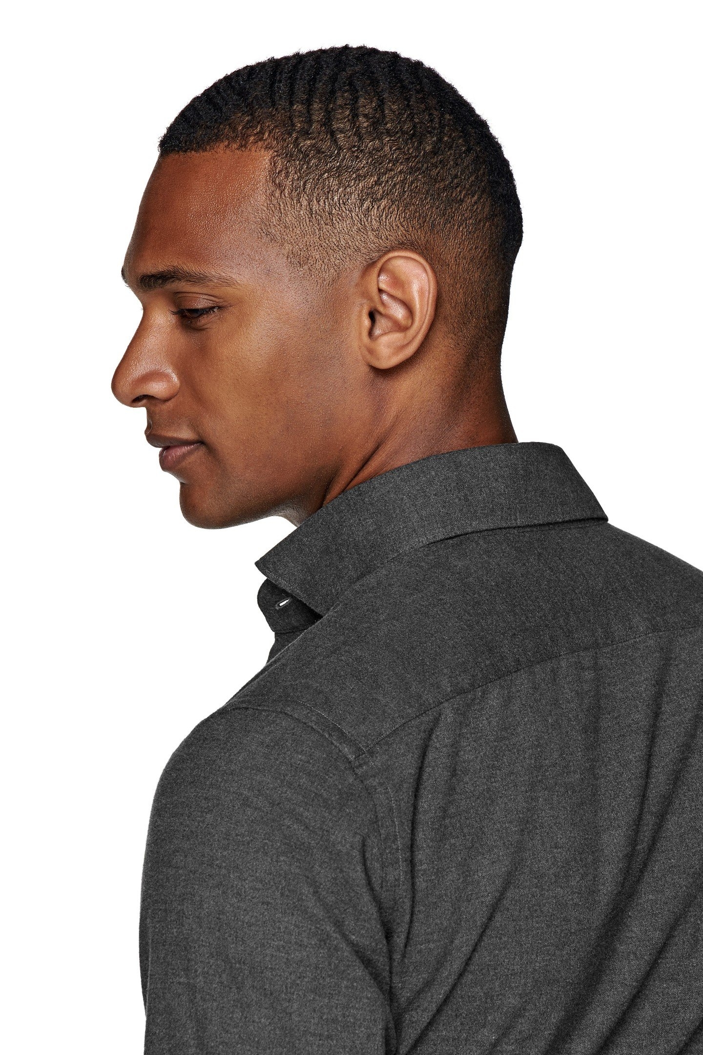 FLANNEL DARK GREY DARK GREY 8