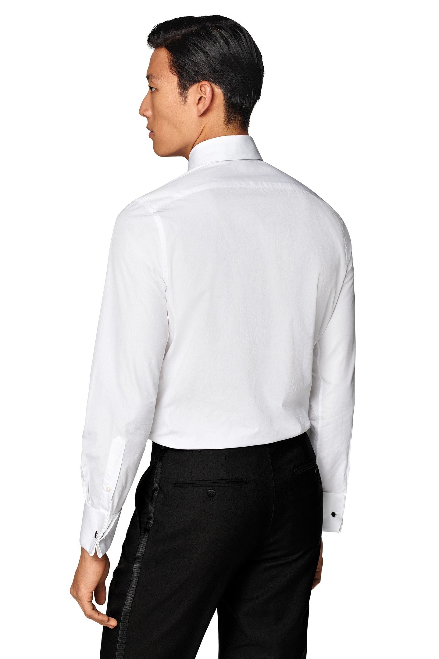 TUXEDO PLISSE WHITE 4
