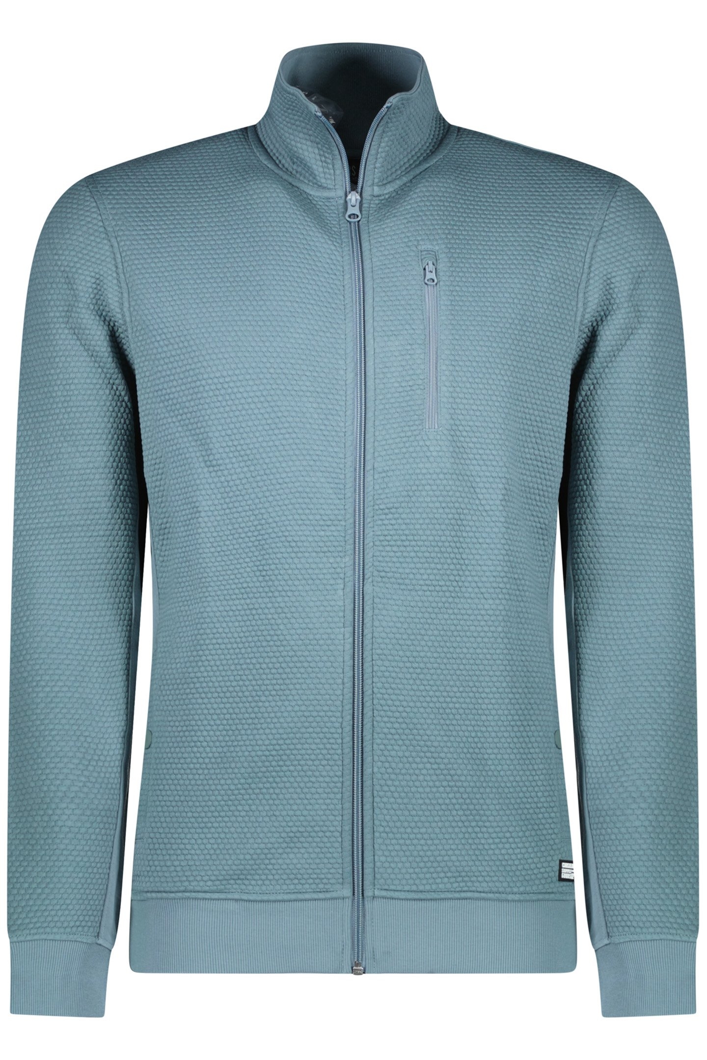 KAELIX ZIP VEST SEA BLUE 1