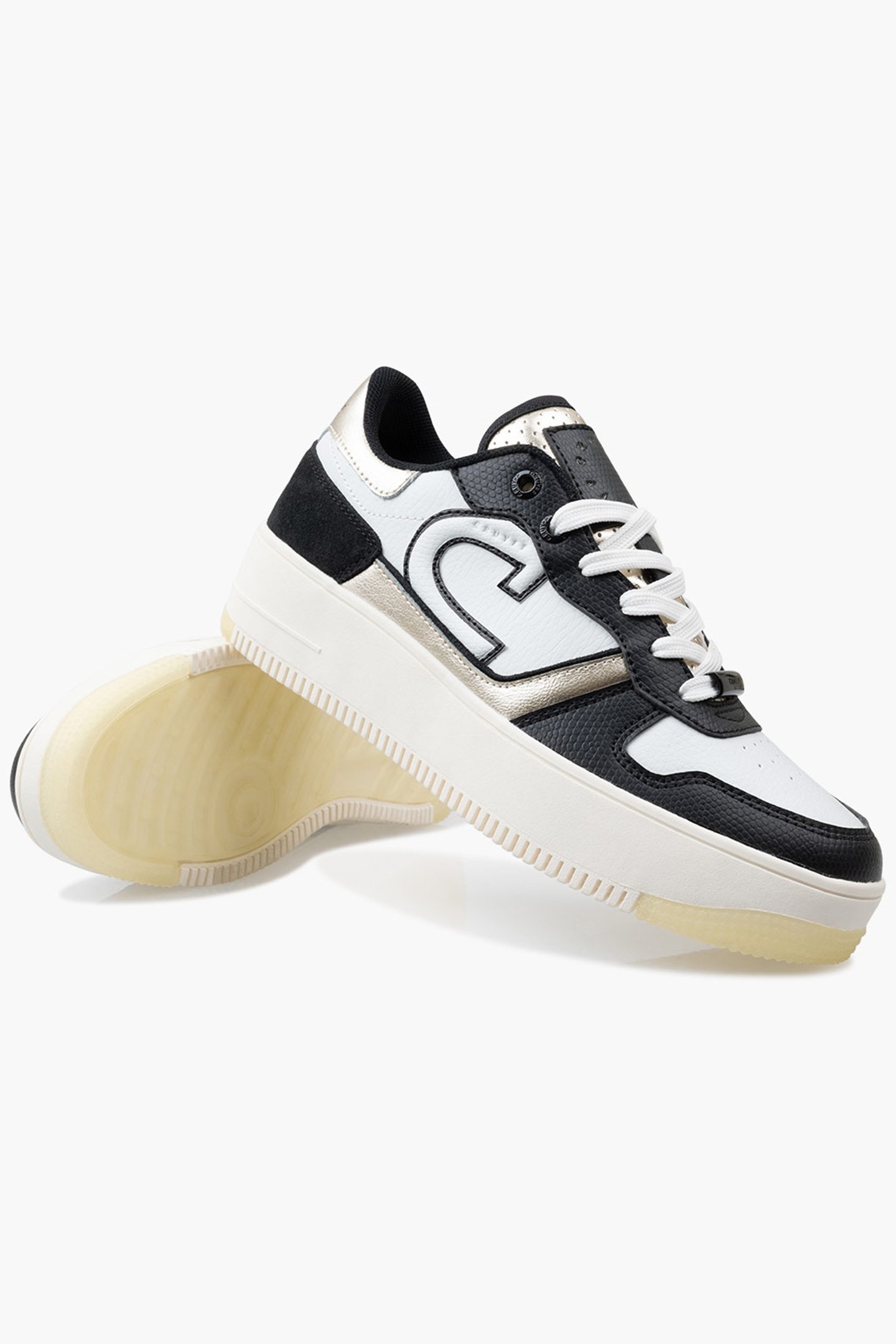 CAMPO LOW LUX - TALL BLACK/WHITE/GOLD 7