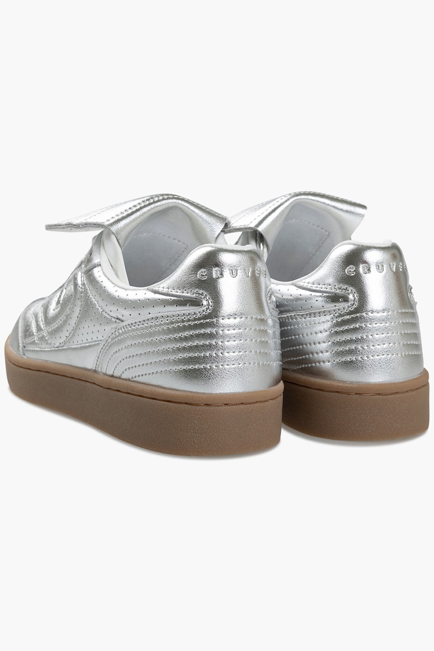 CALCIO CUP - METALLIC LEATHER SILVER 5