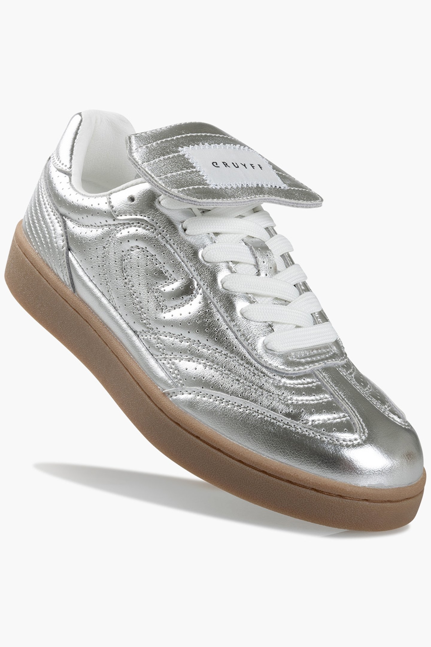 CALCIO CUP - METALLIC LEATHER SILVER 6