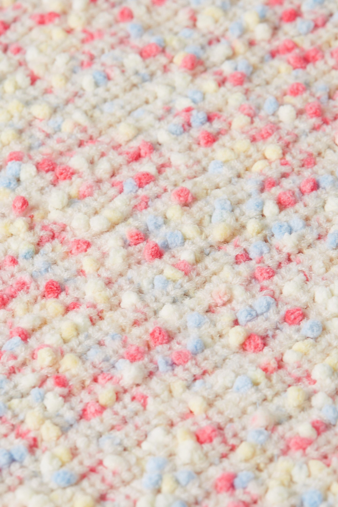 GIRLS POPCORN SWEATER NATURAL 3