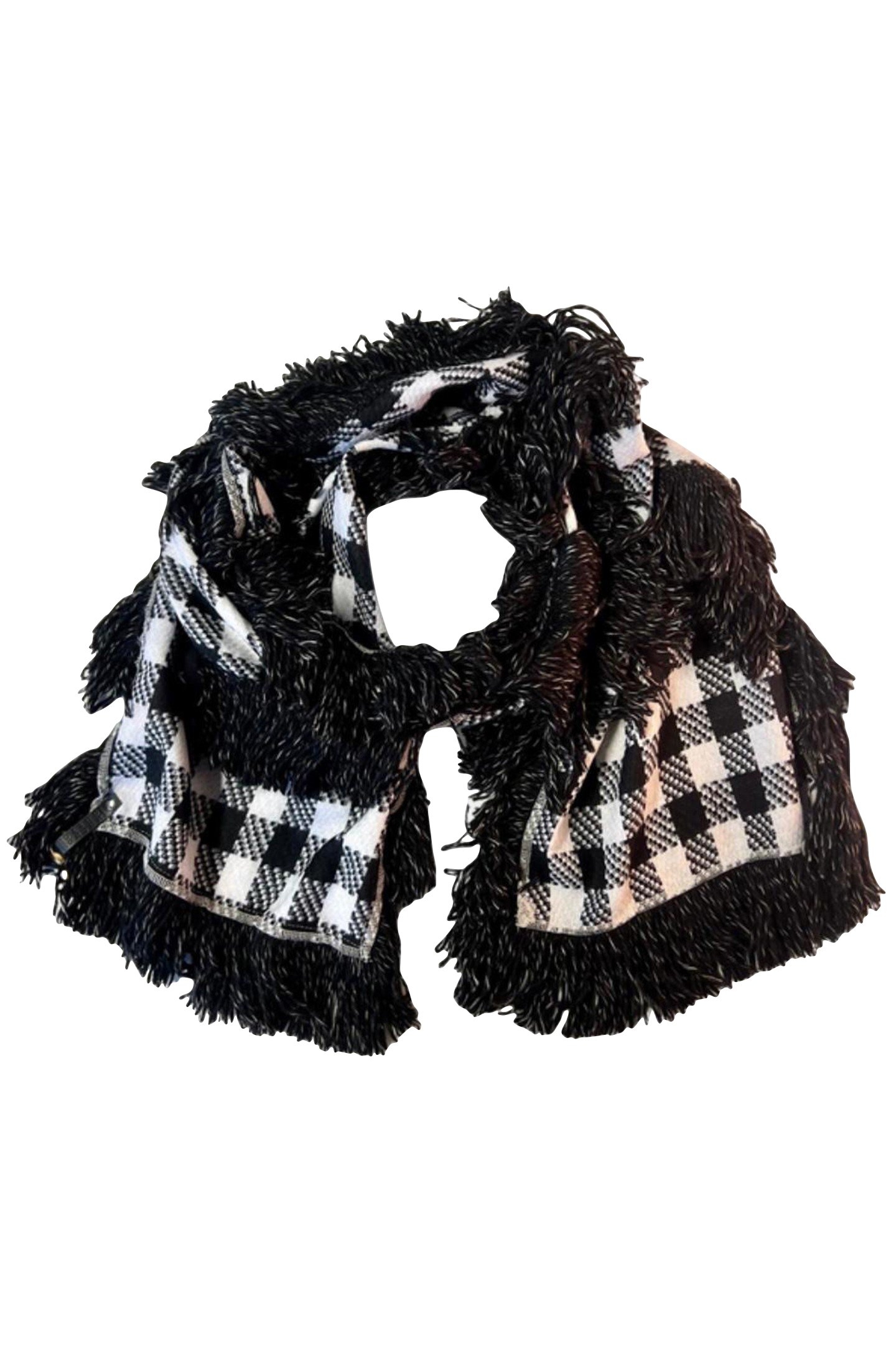 SCARF TORAONTO 507 BLACK,WHITE 1