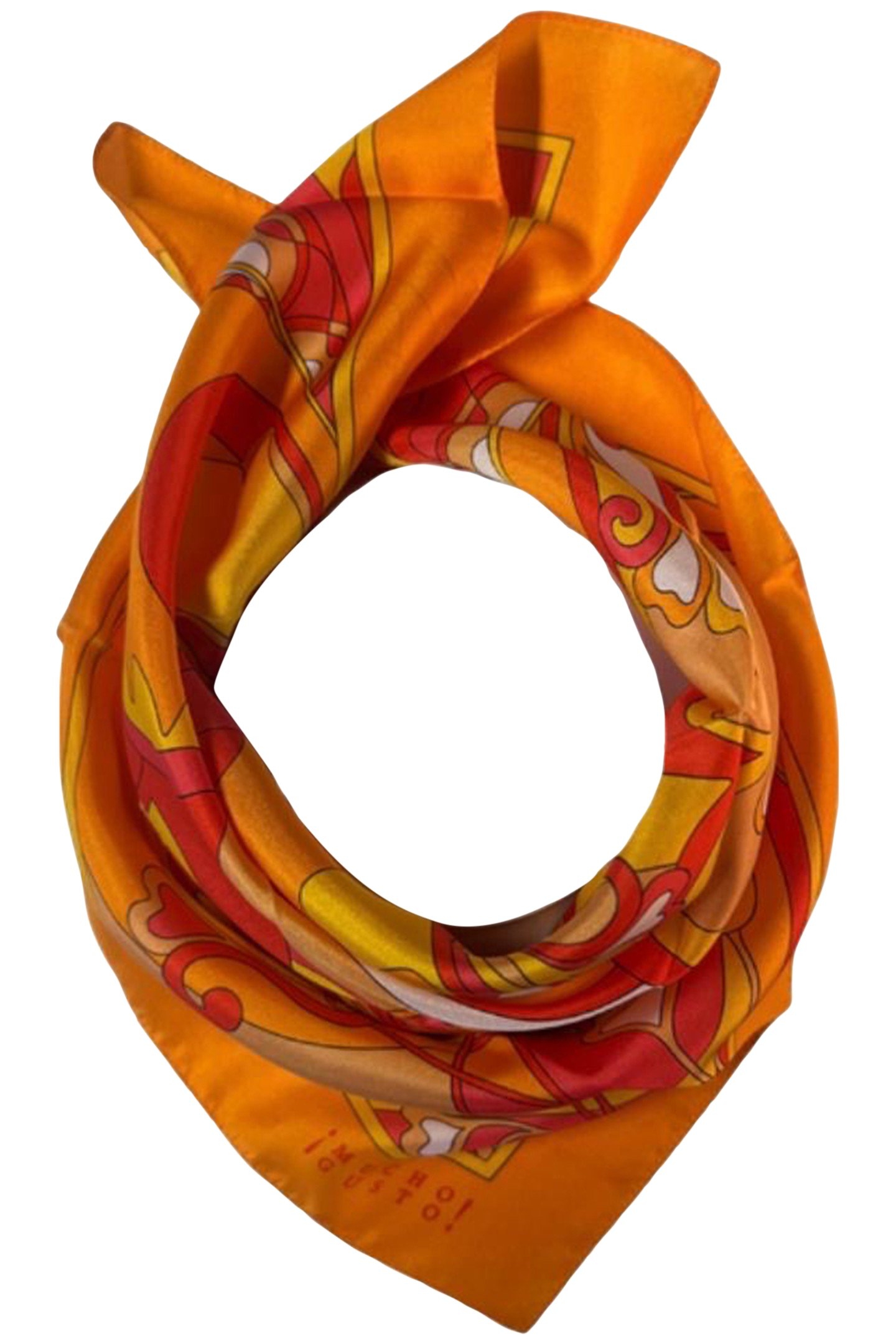 SCARF BURANO SMALL 499 ORANGE 1