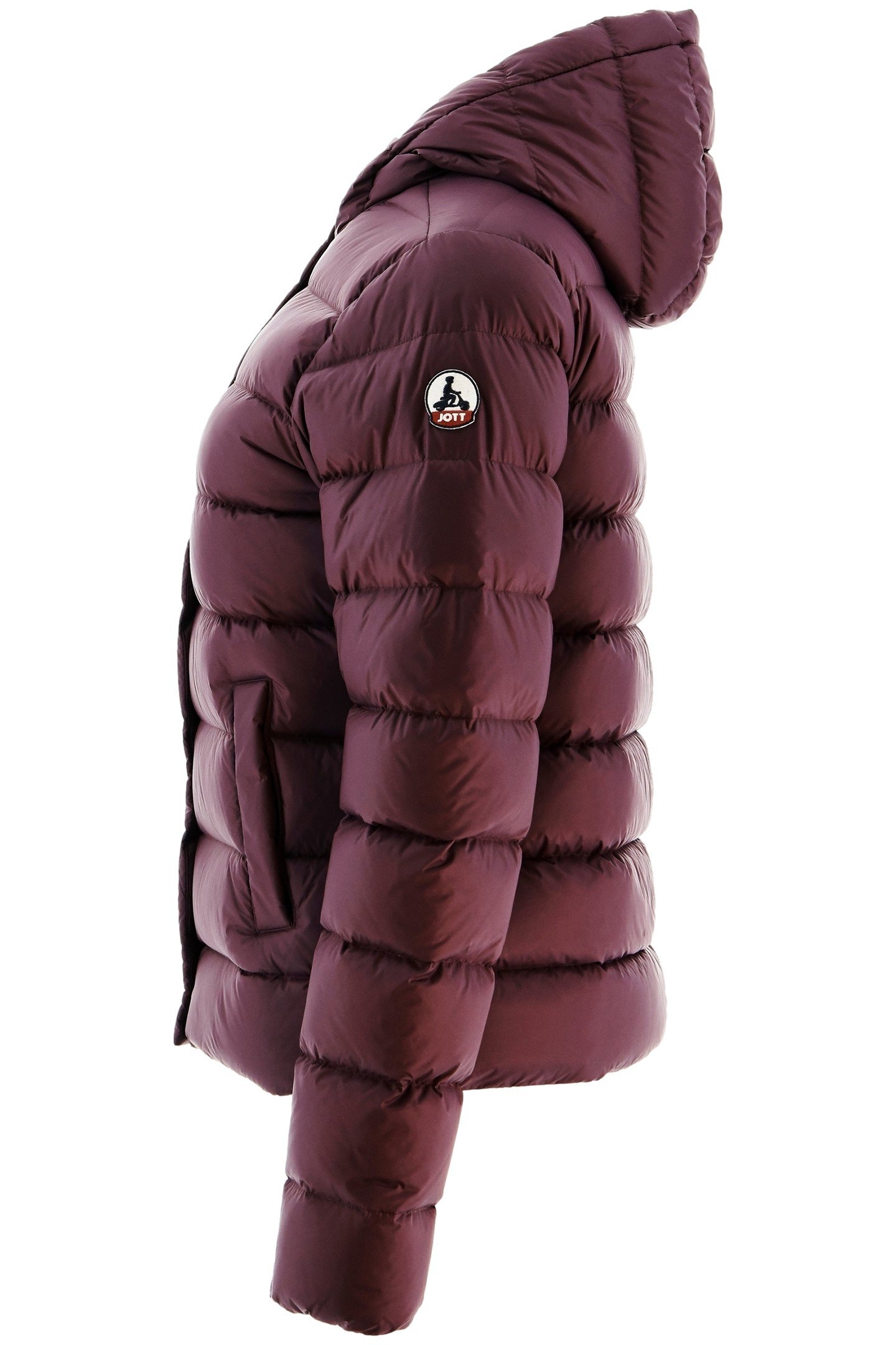 JANE DOWN JACKET AUBERGINE 3