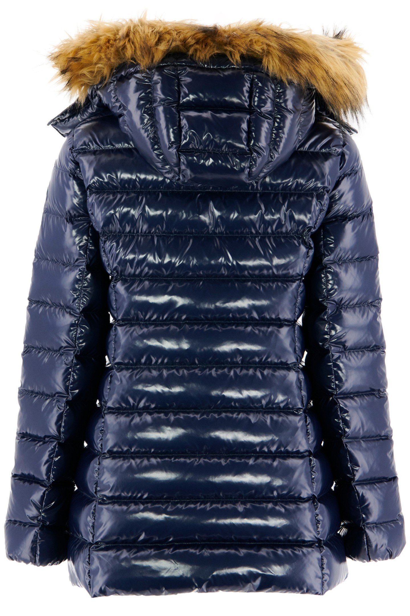 PERLE LAQUEE PARKA NAVY 3