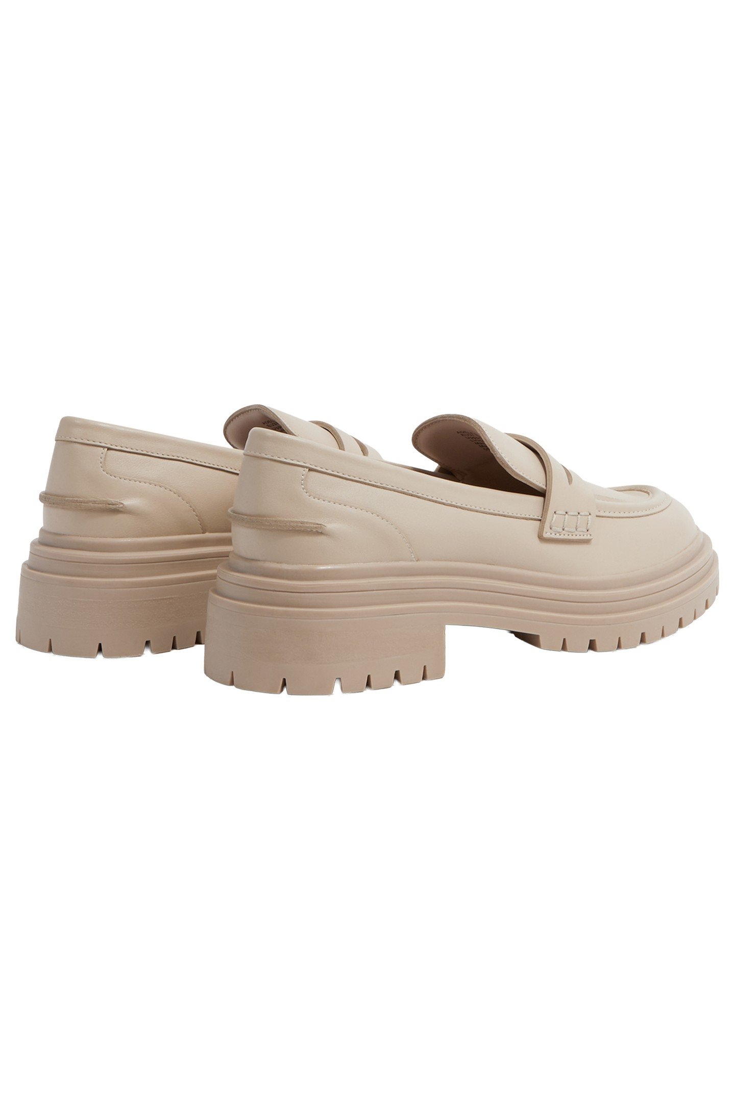 CLEATED SOLE LOAFER ECRU 4