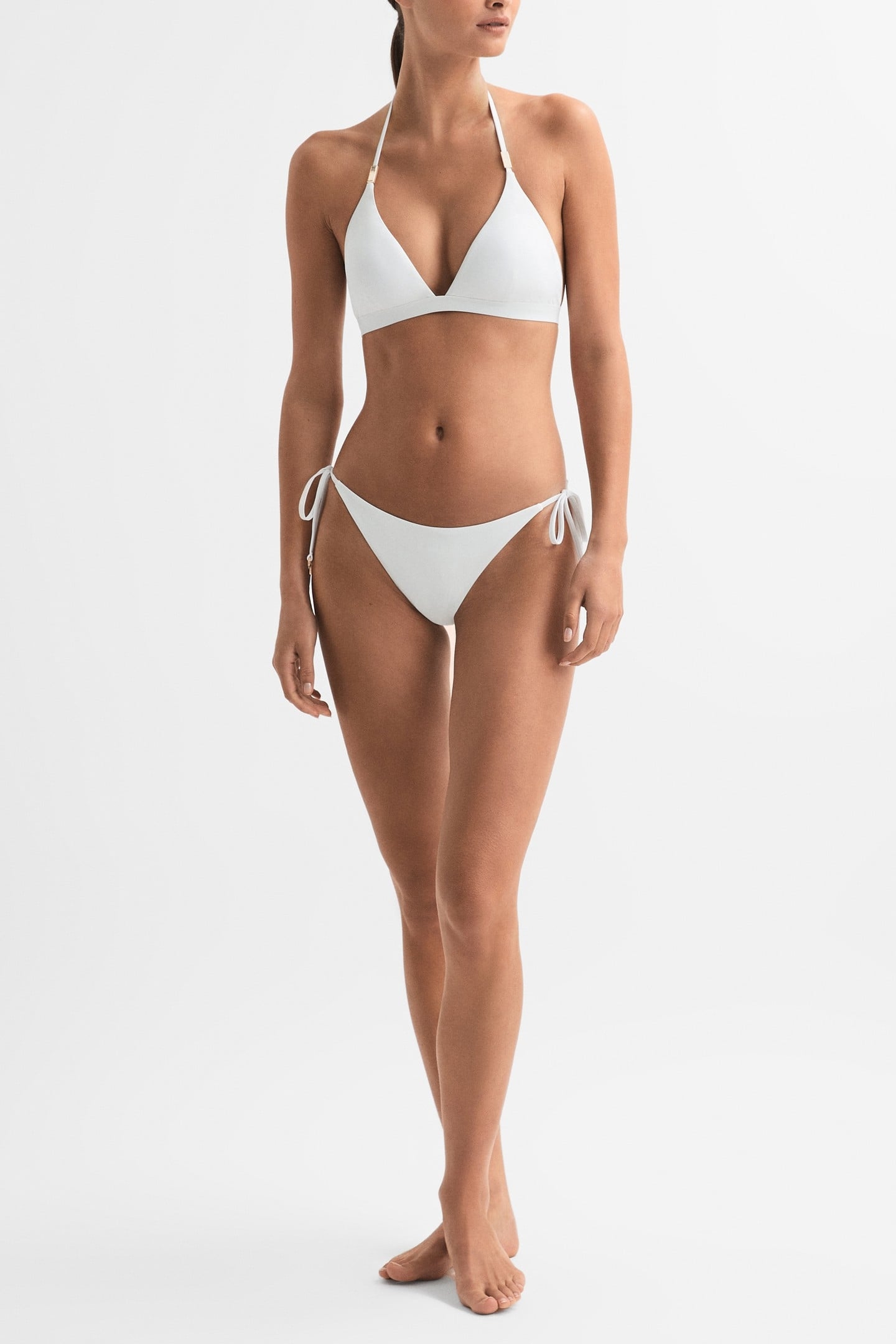 TIE SIDE BIKINI BOTTOM WHITE 1